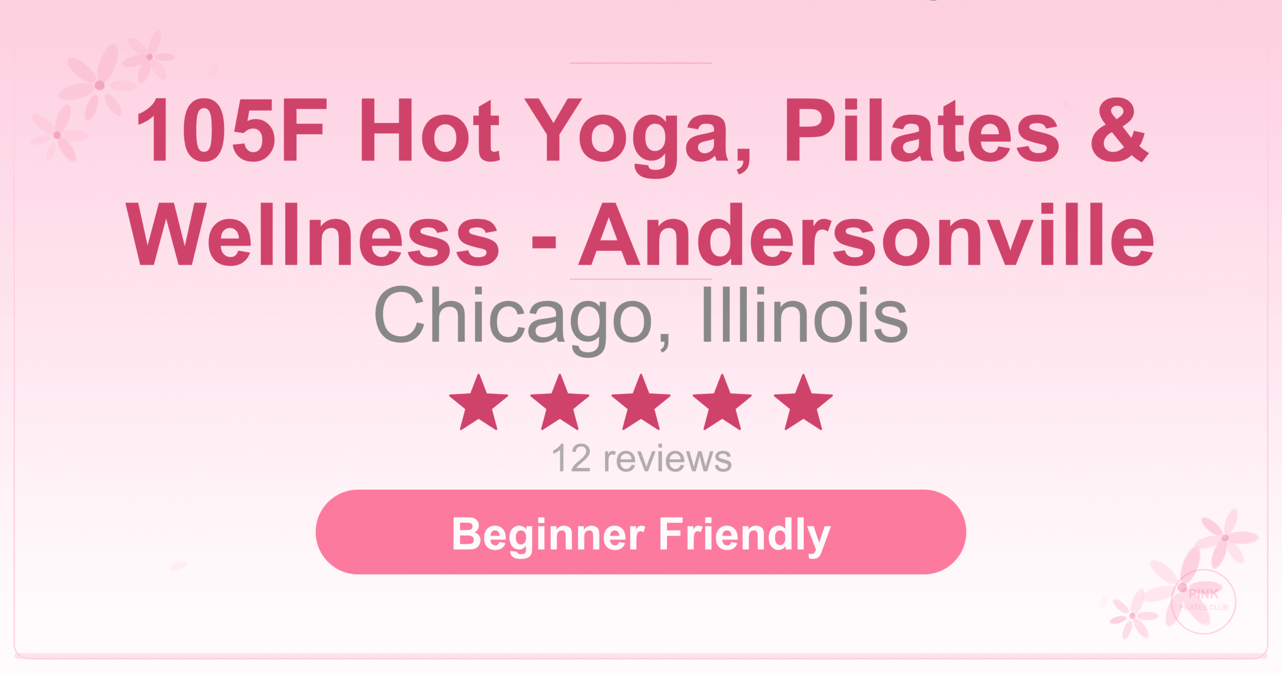 105F Hot Yoga, Pilates & Wellness – Andersonville Pilates Studio