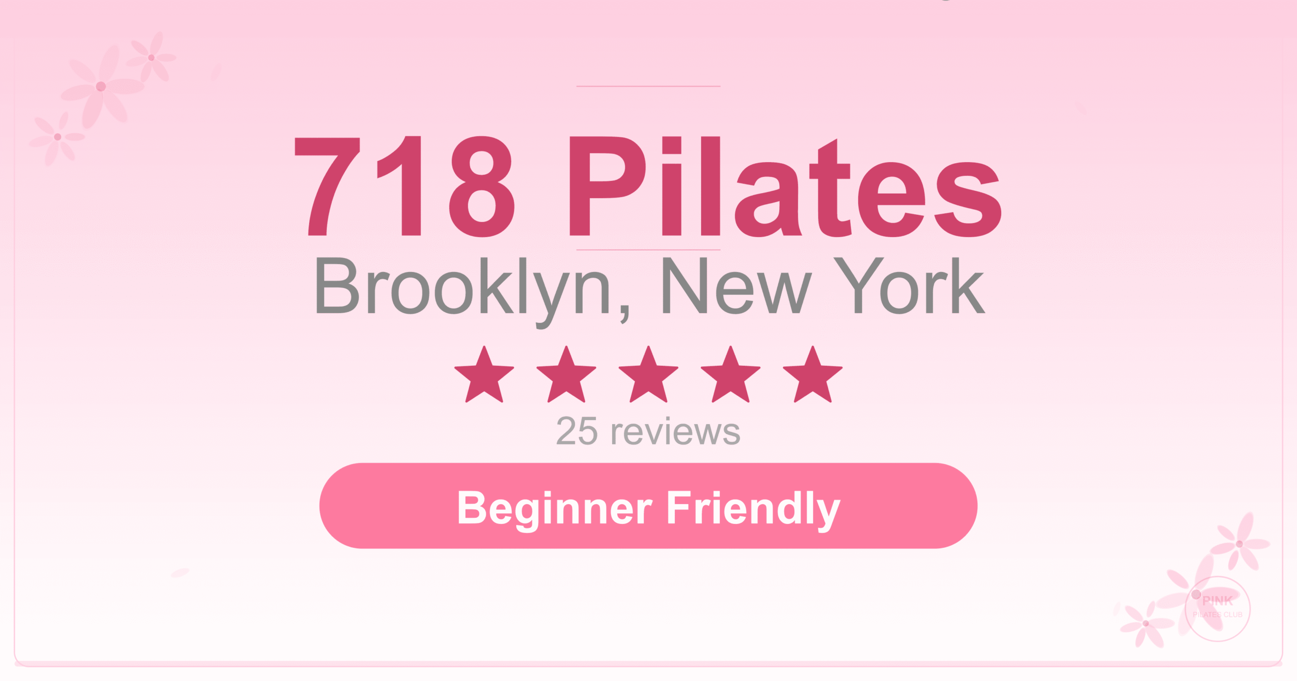 718 Pilates Pilates Studio