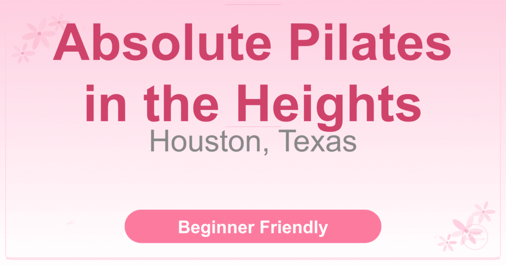 Absolute Pilates in the Heights Pilates Studio