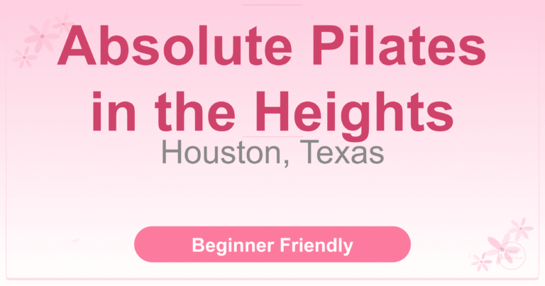 Absolute Pilates in the Heights Pilates Studio