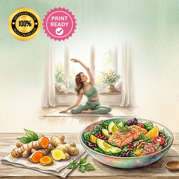 Anti-Inflammatory Reset 14-Day Meal Plan by Pink Pilates Club