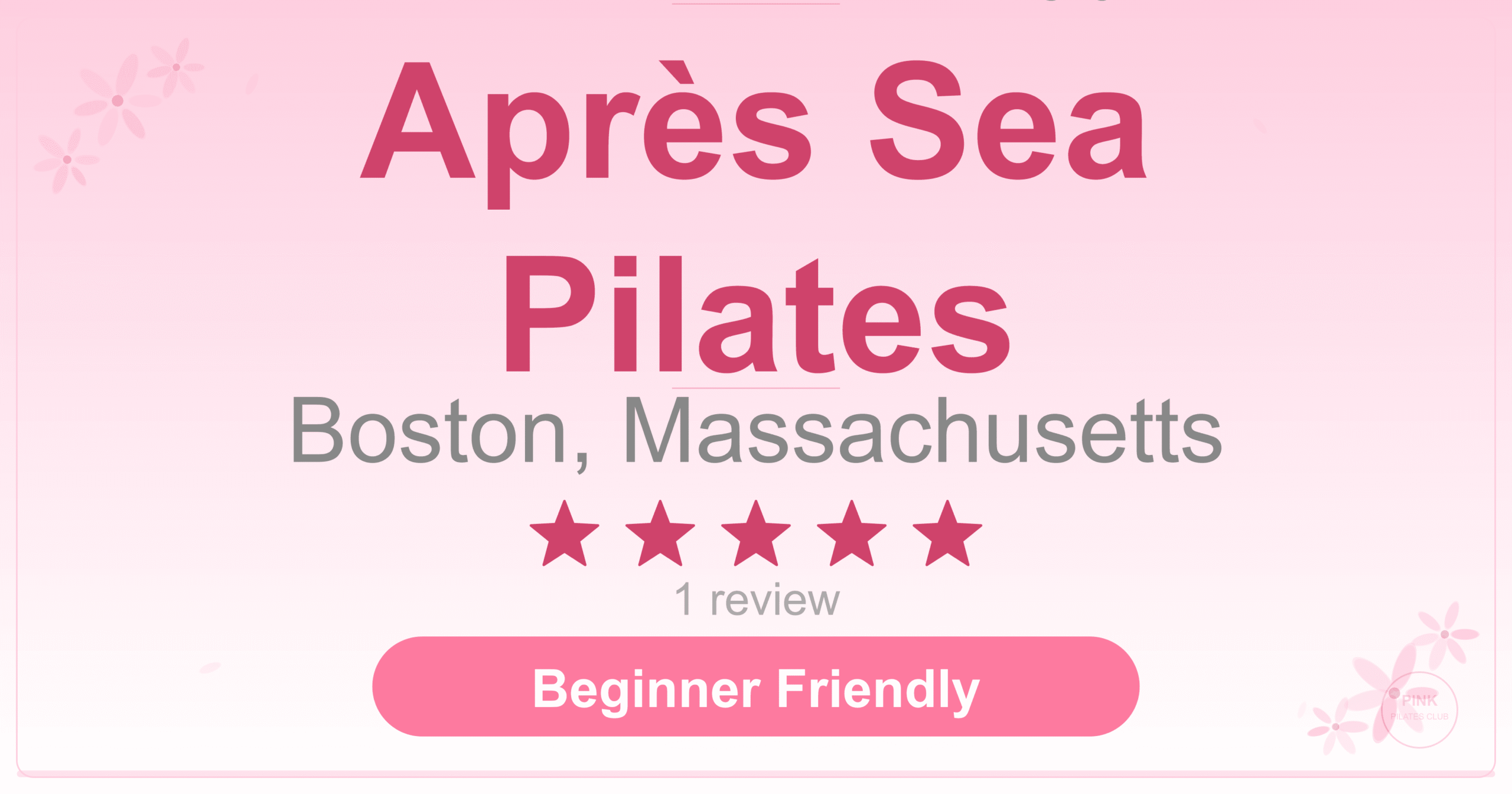Après Sea Pilates Pilates Studio