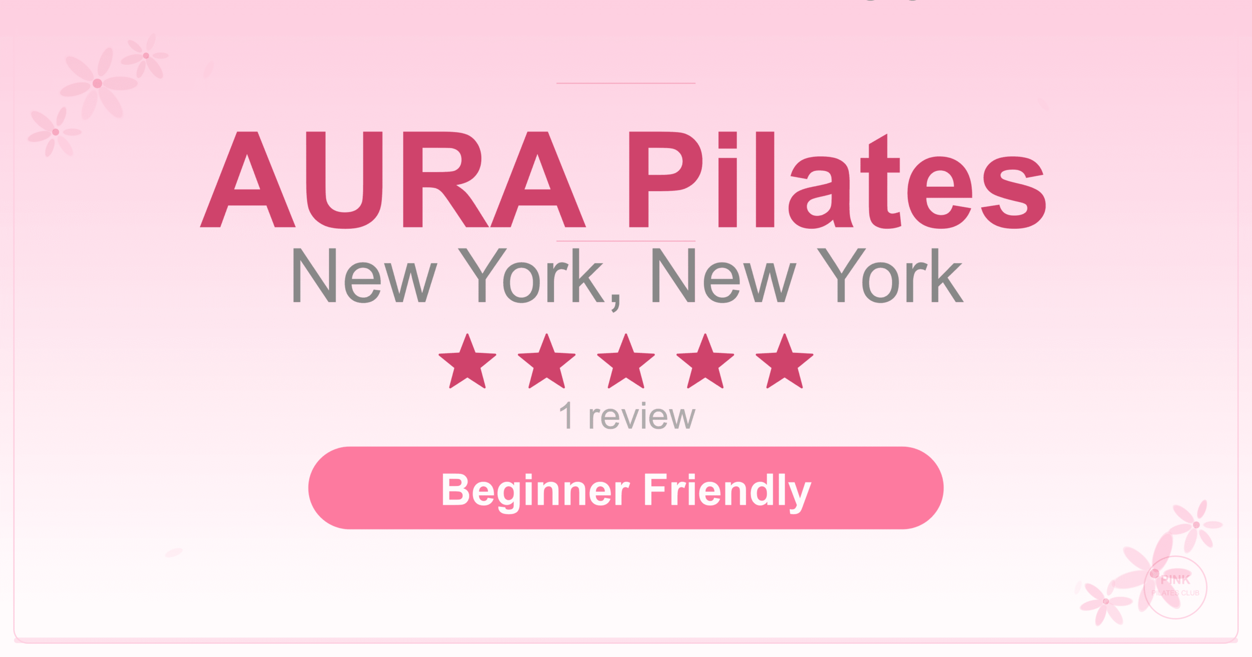 AURA Pilates Pilates Studio
