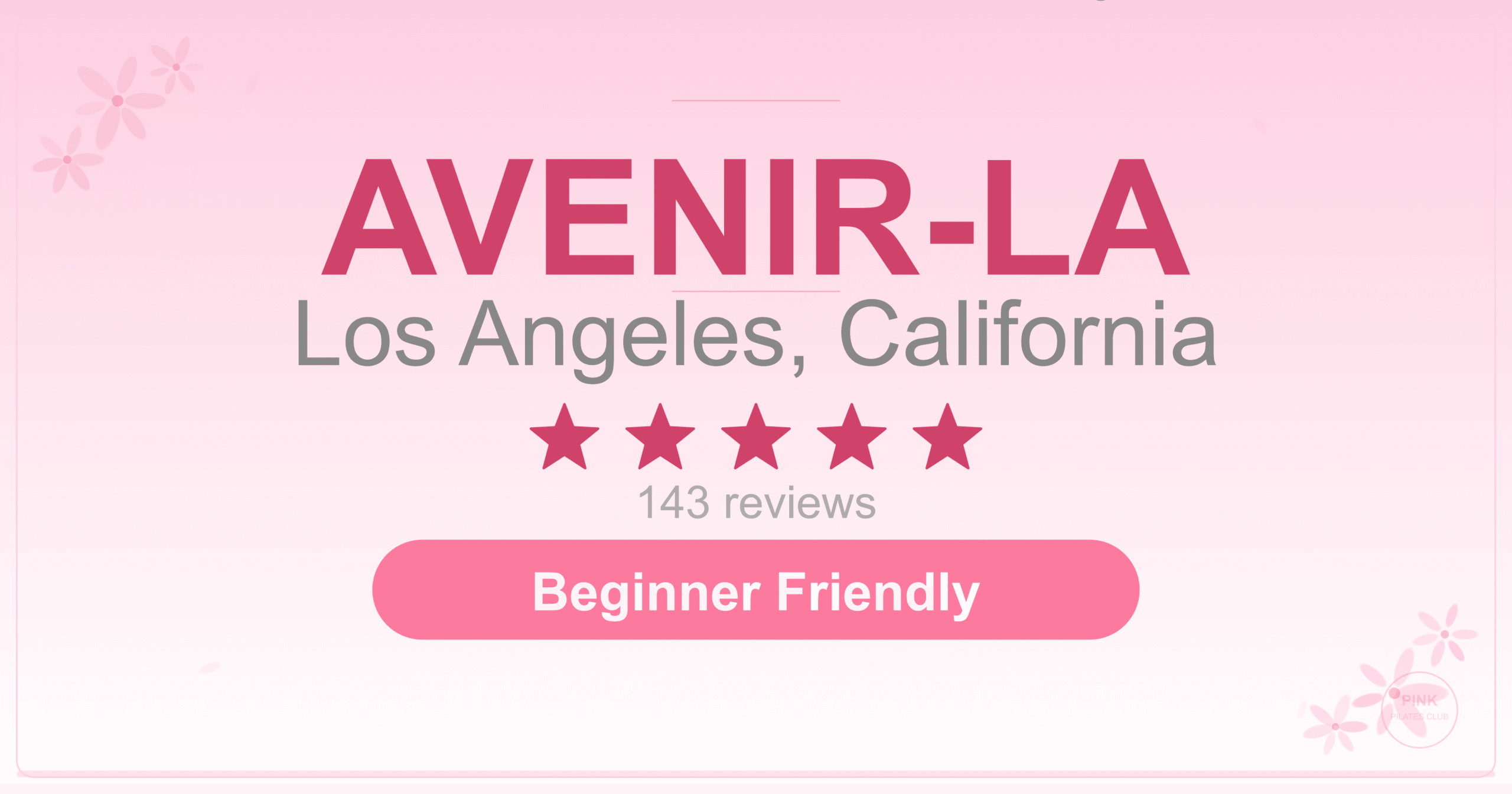 AVENIR-LA Pilates Studio