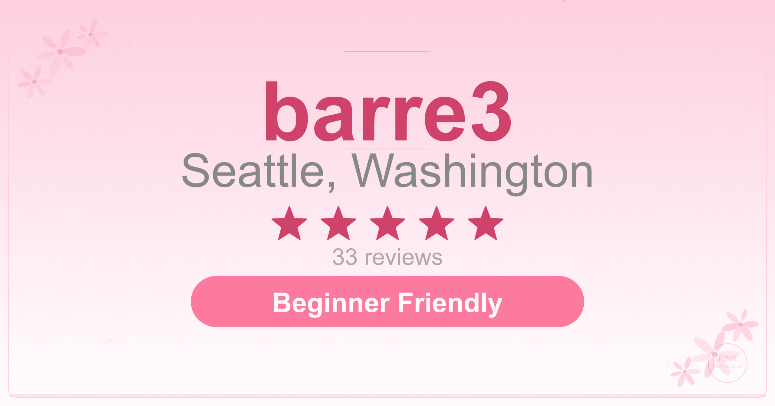 barre3 Pilates Studio