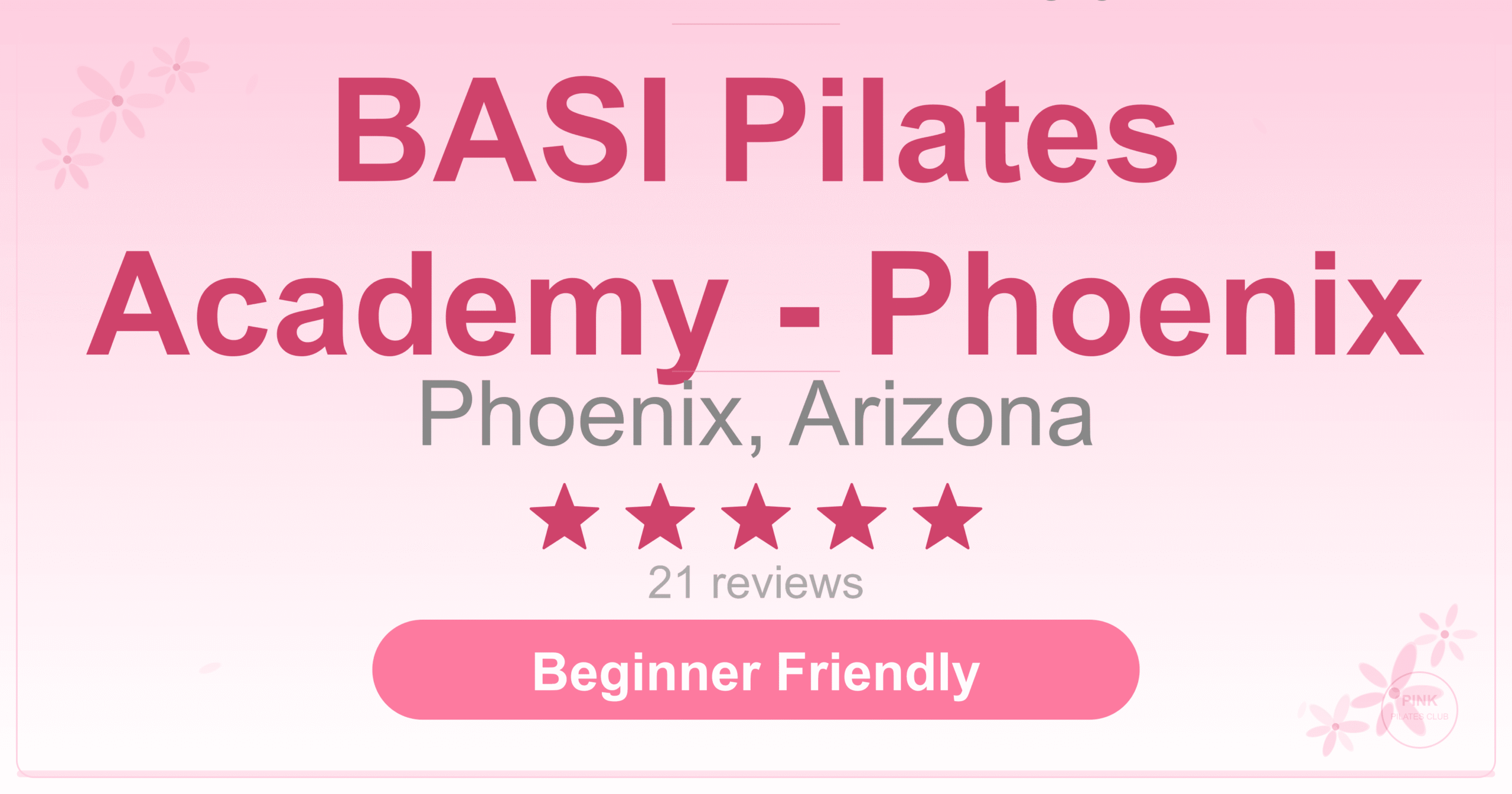 BASI Pilates Academy – Phoenix Pilates Studio