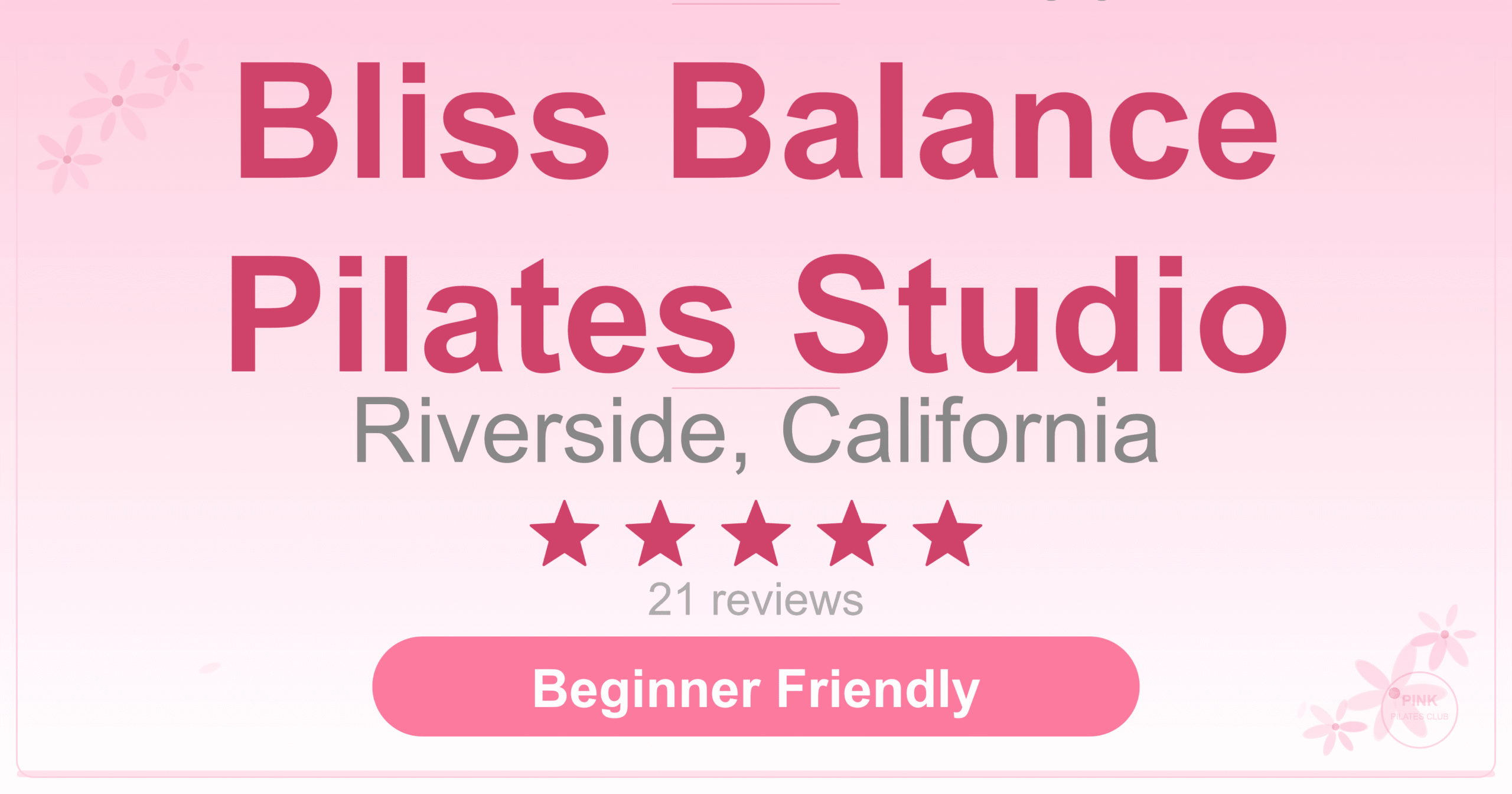 Bliss Balance Pilates Studio Pilates Studio