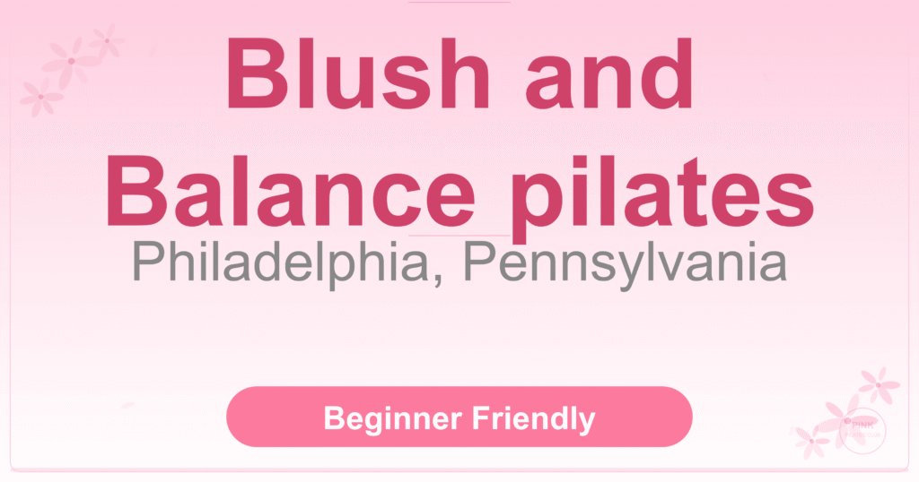 Blush and Balance pilates Pilates Studio