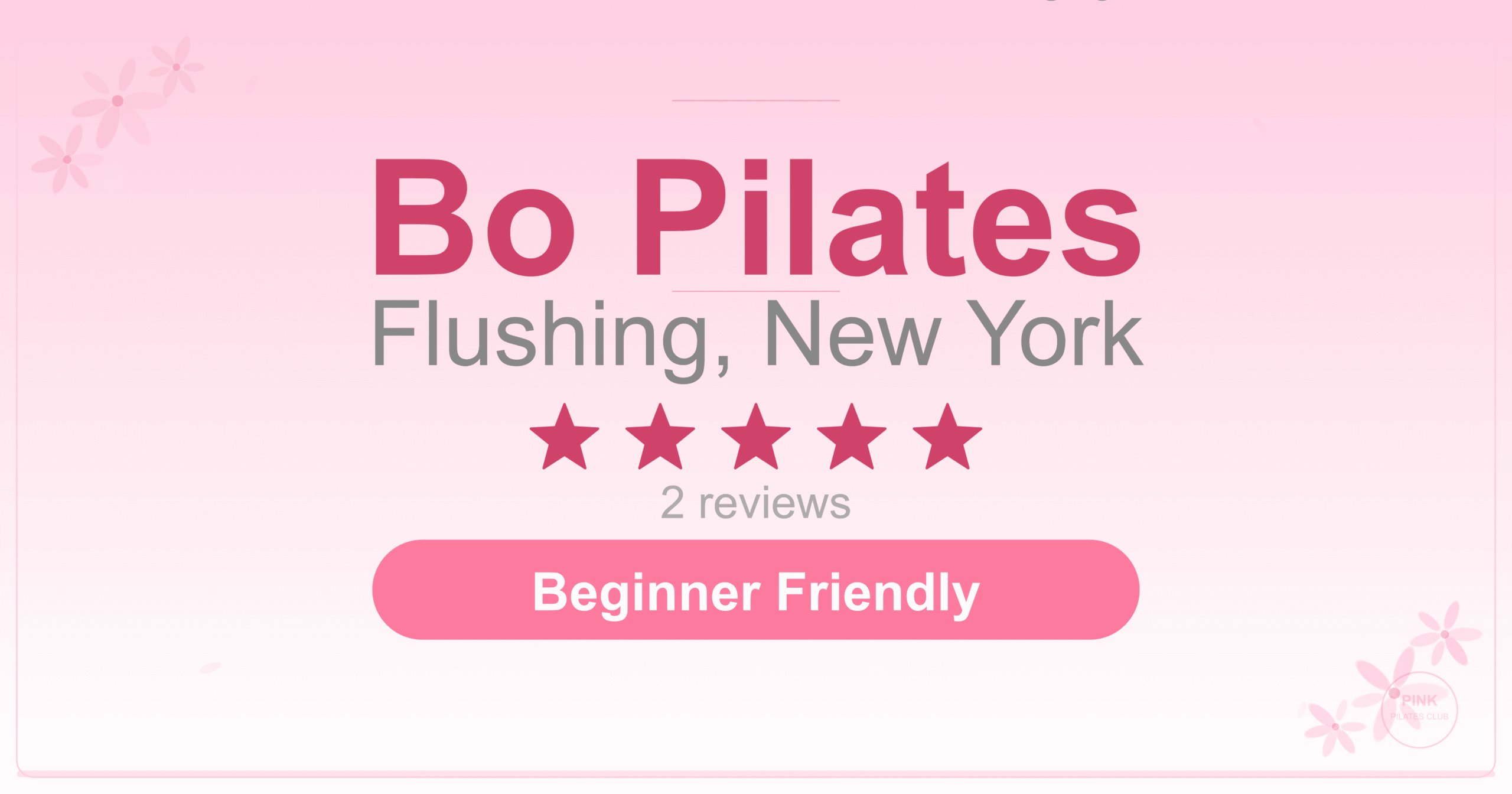 Bo Pilates Pilates Studio