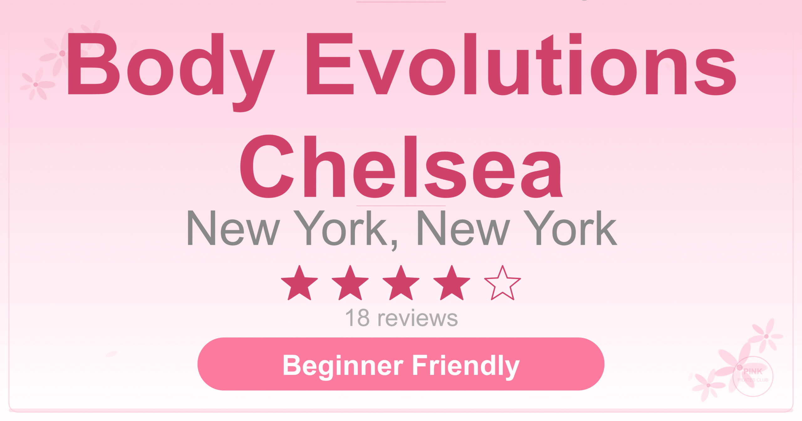 Body Evolutions Chelsea Pilates Studio