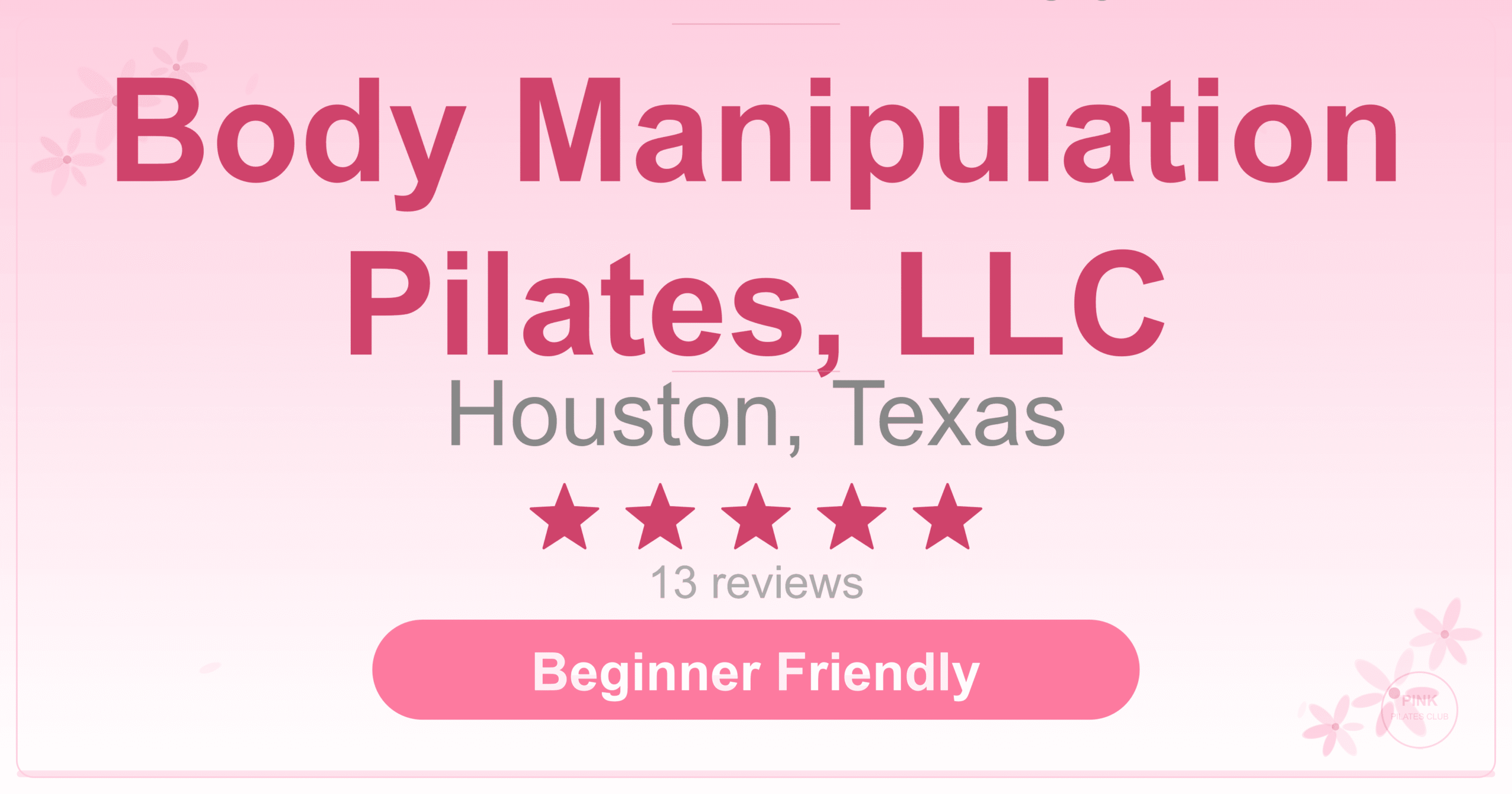 Body Manipulation Pilates, LLC Pilates Studio