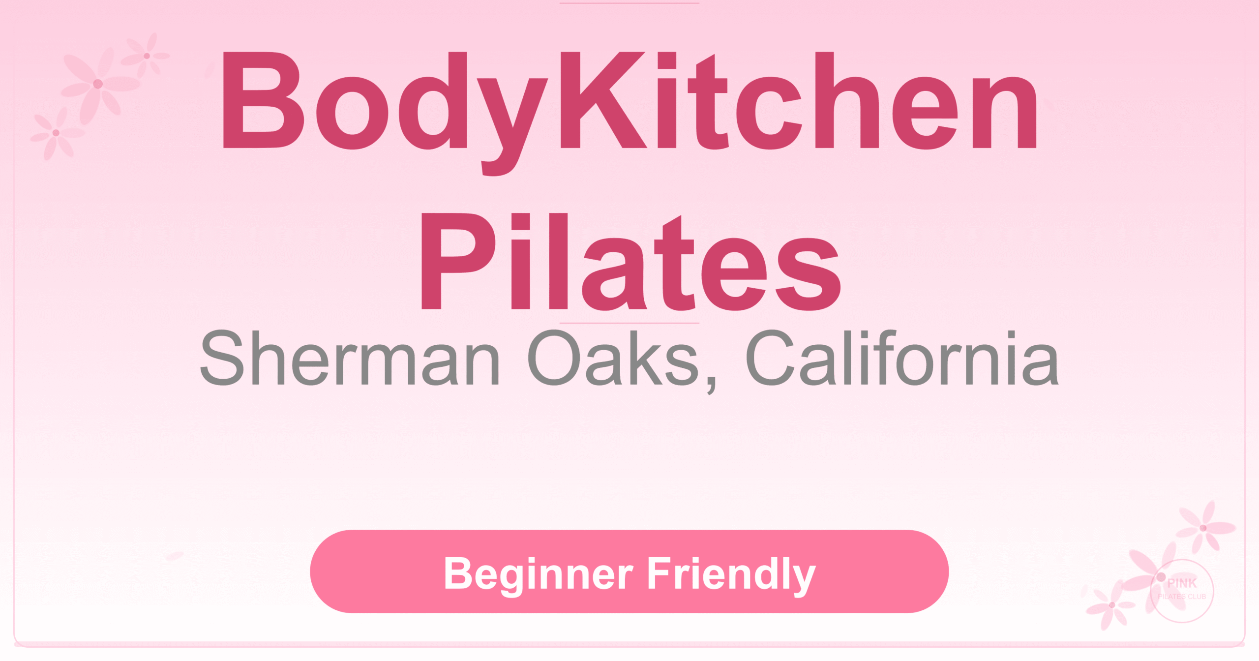 BodyKitchen Pilates Pilates Studio