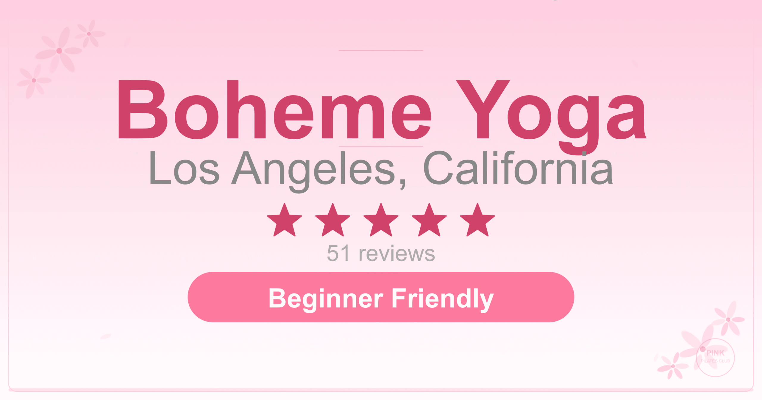 Boheme Yoga Pilates Studio