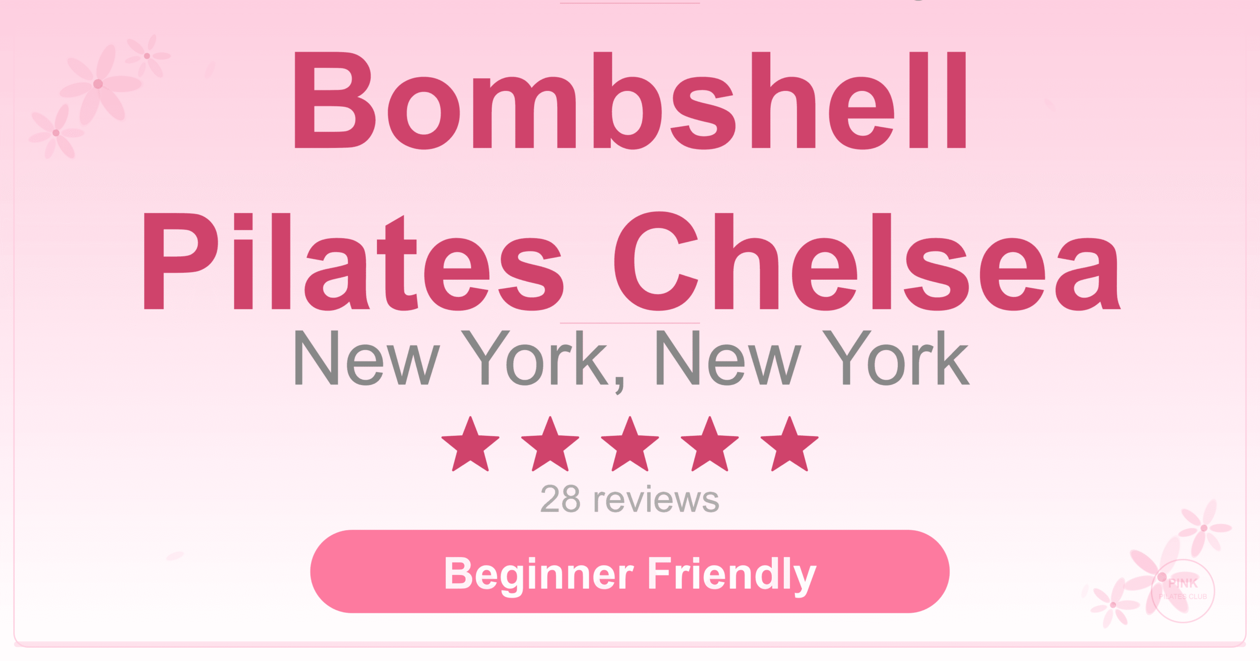 Bombshell Pilates Chelsea Pilates Studio