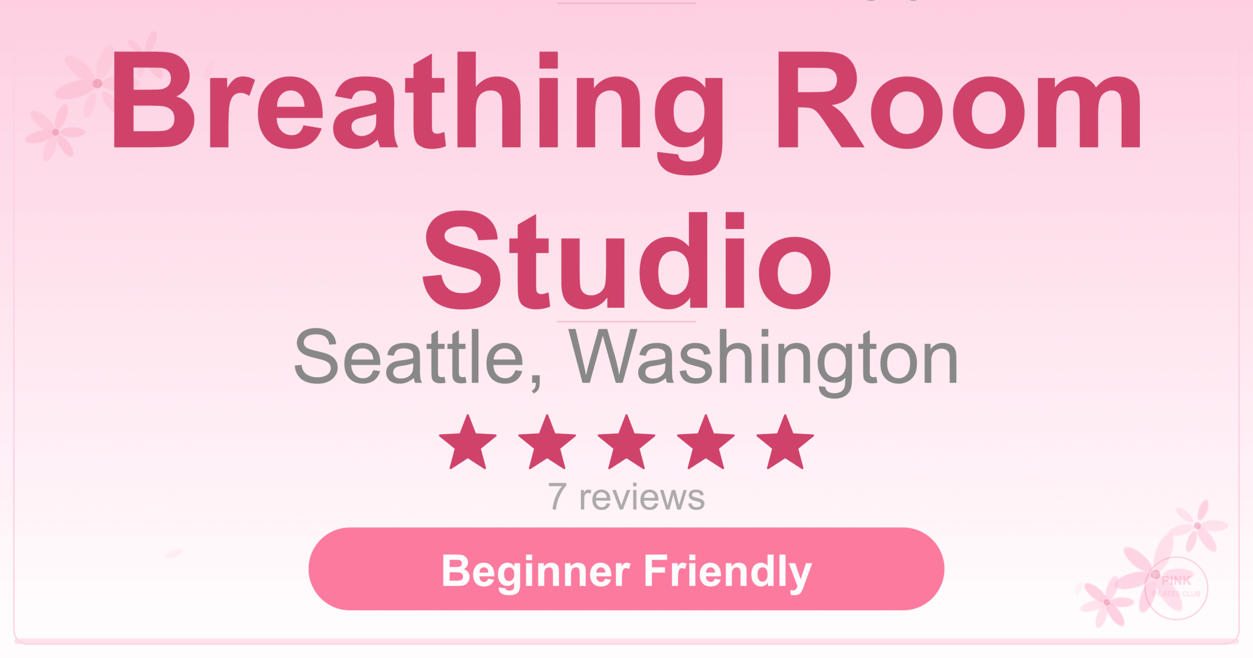 Breathing Room Studio Pilates Studio