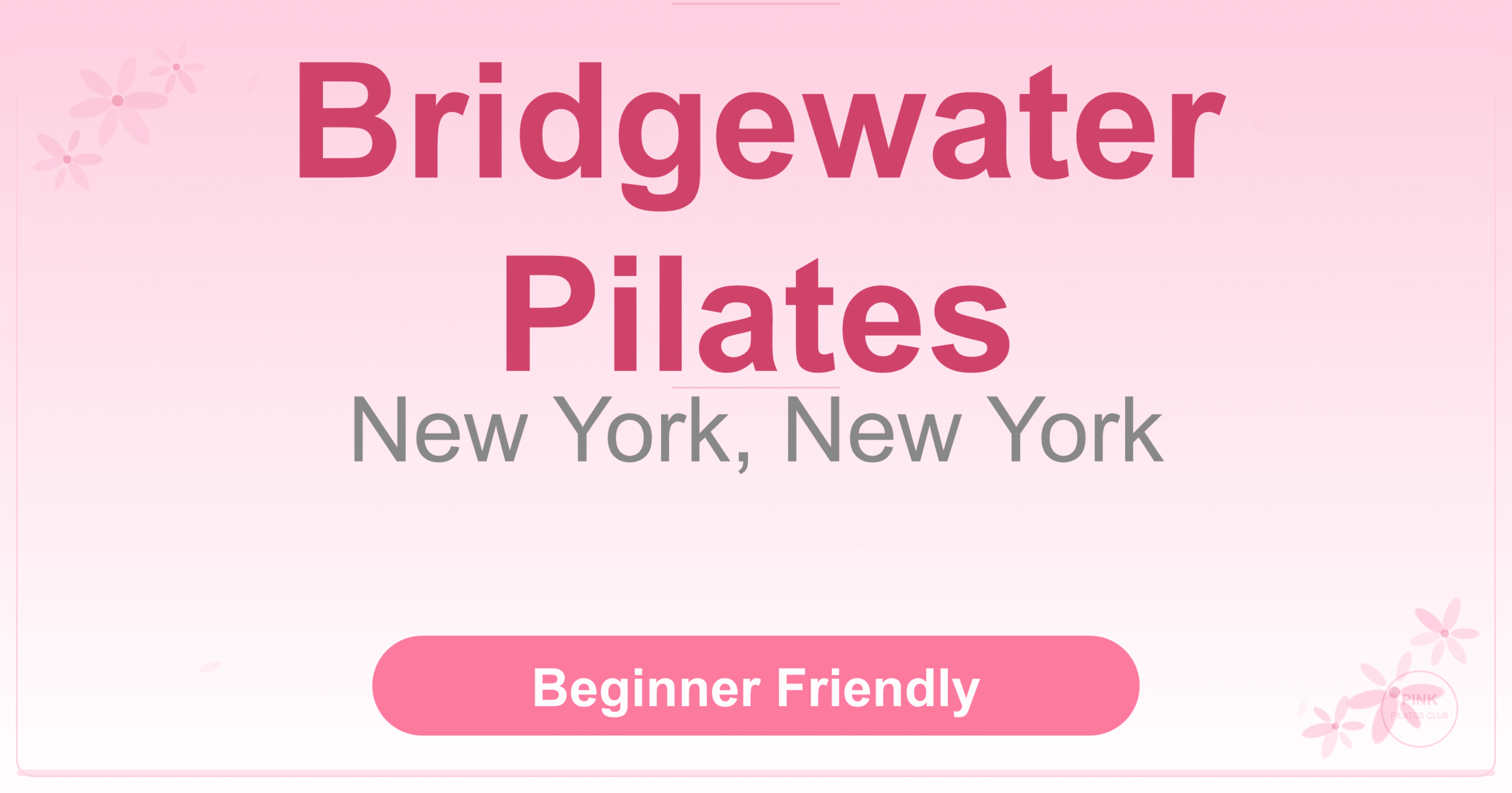 Bridgewater Pilates Pilates Studio