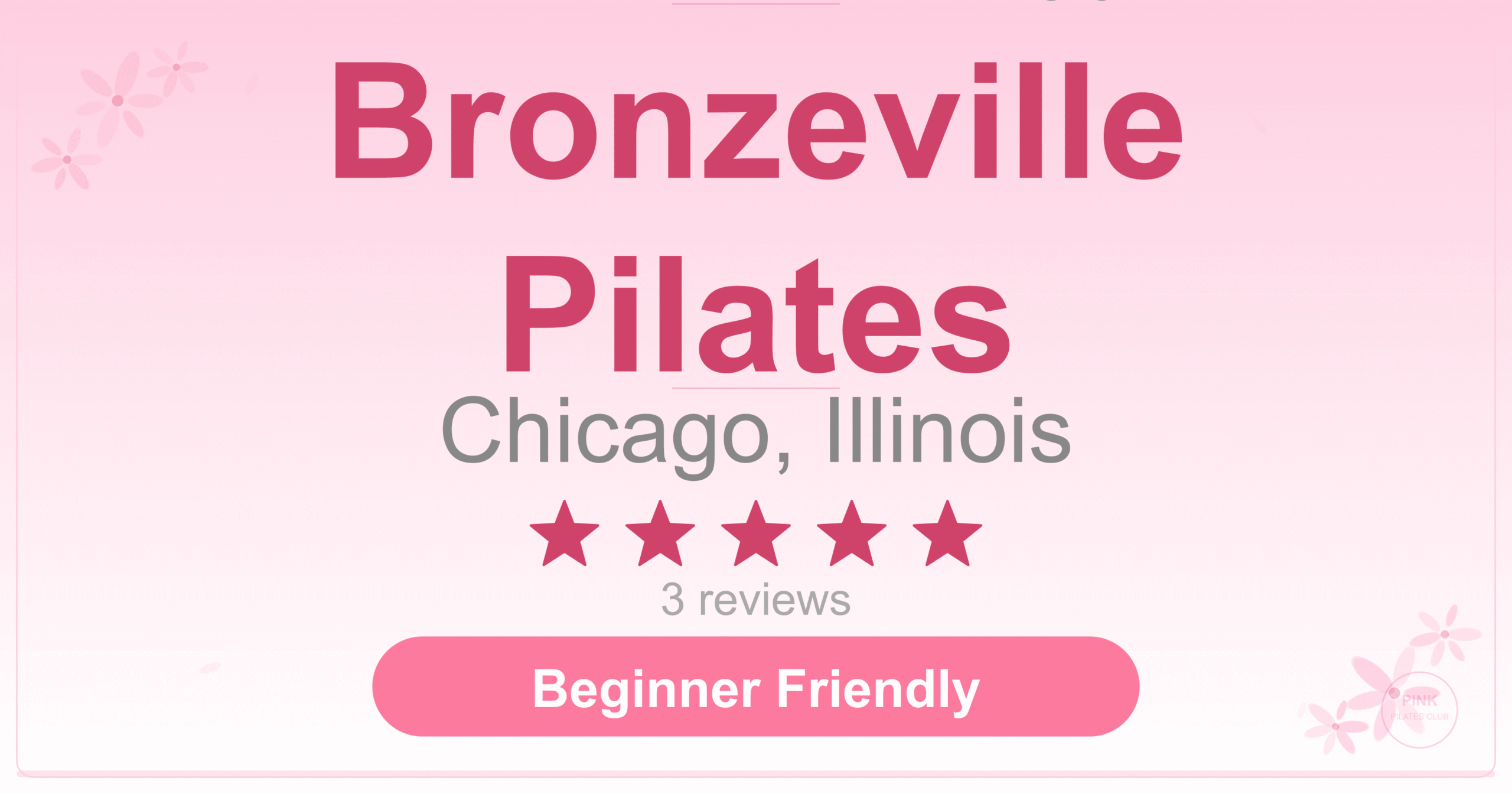 Bronzeville Pilates Pilates Studio