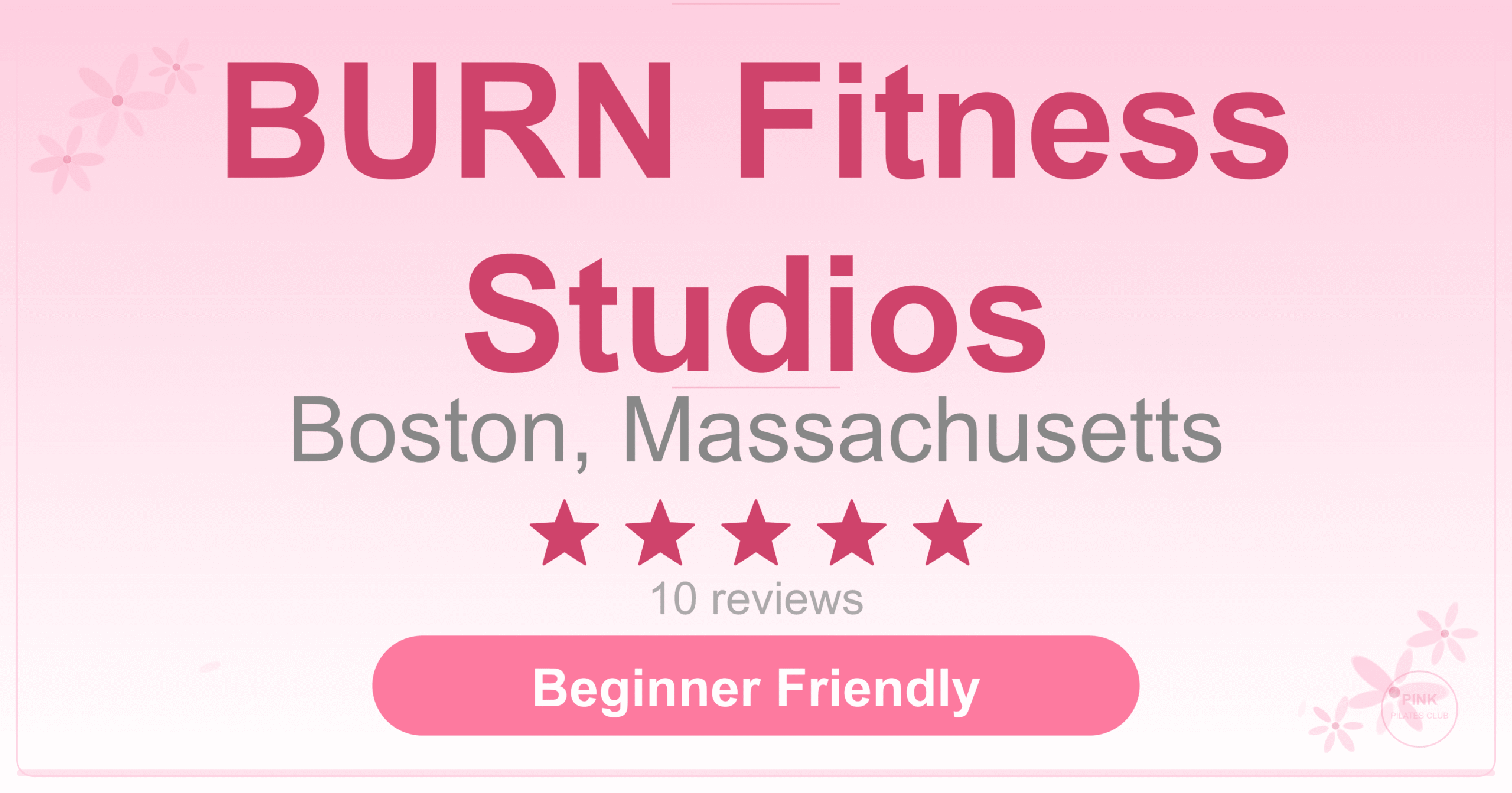 BURN Fitness Studios Pilates Studio