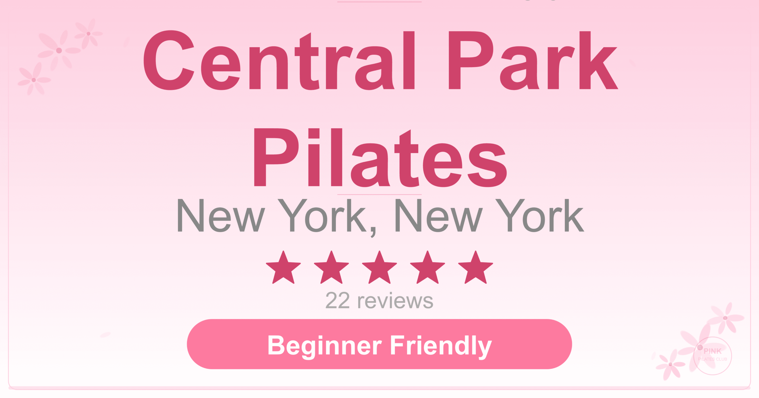 Central Park Pilates Pilates Studio