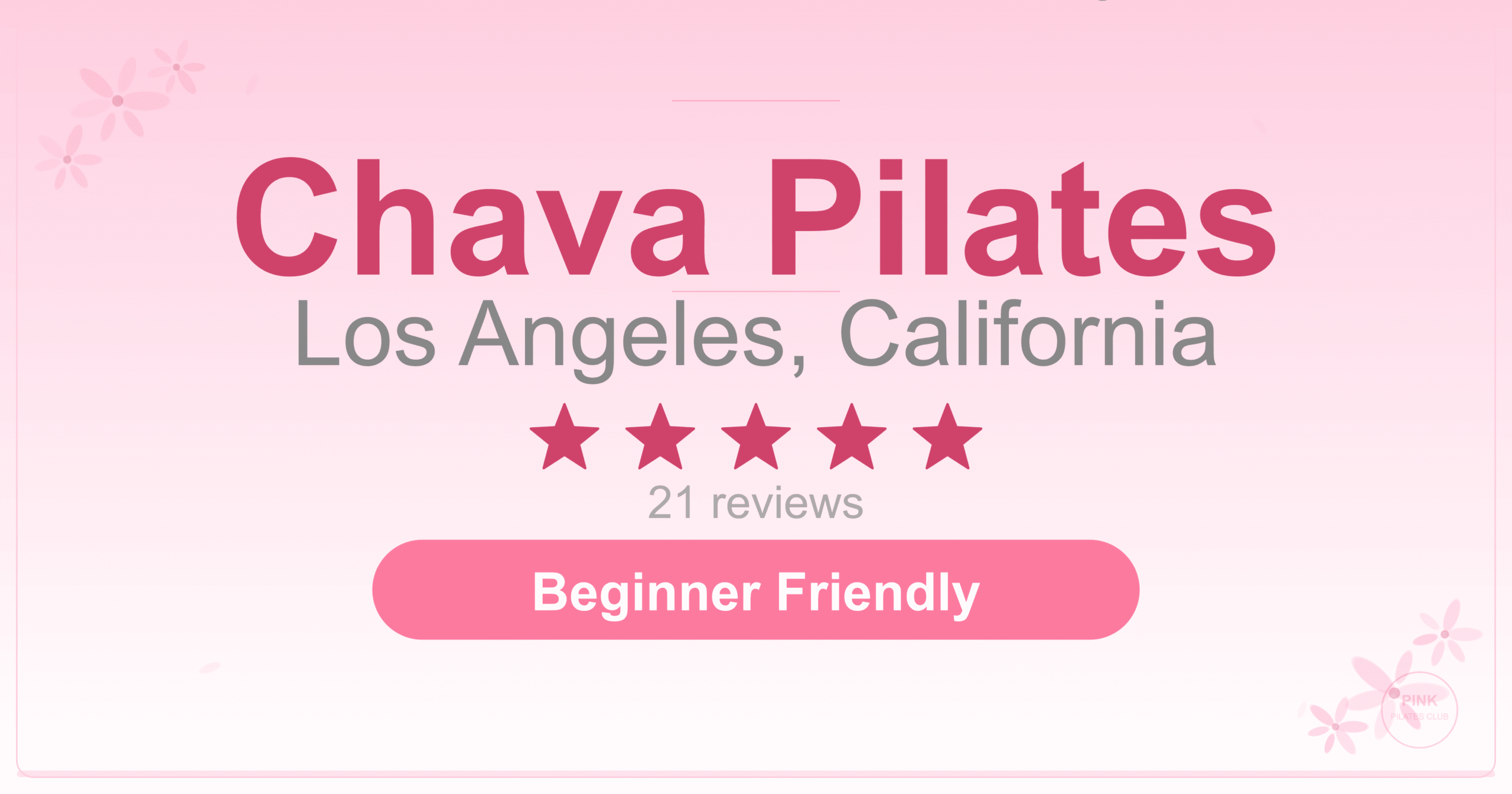 Chava Pilates Pilates Studio