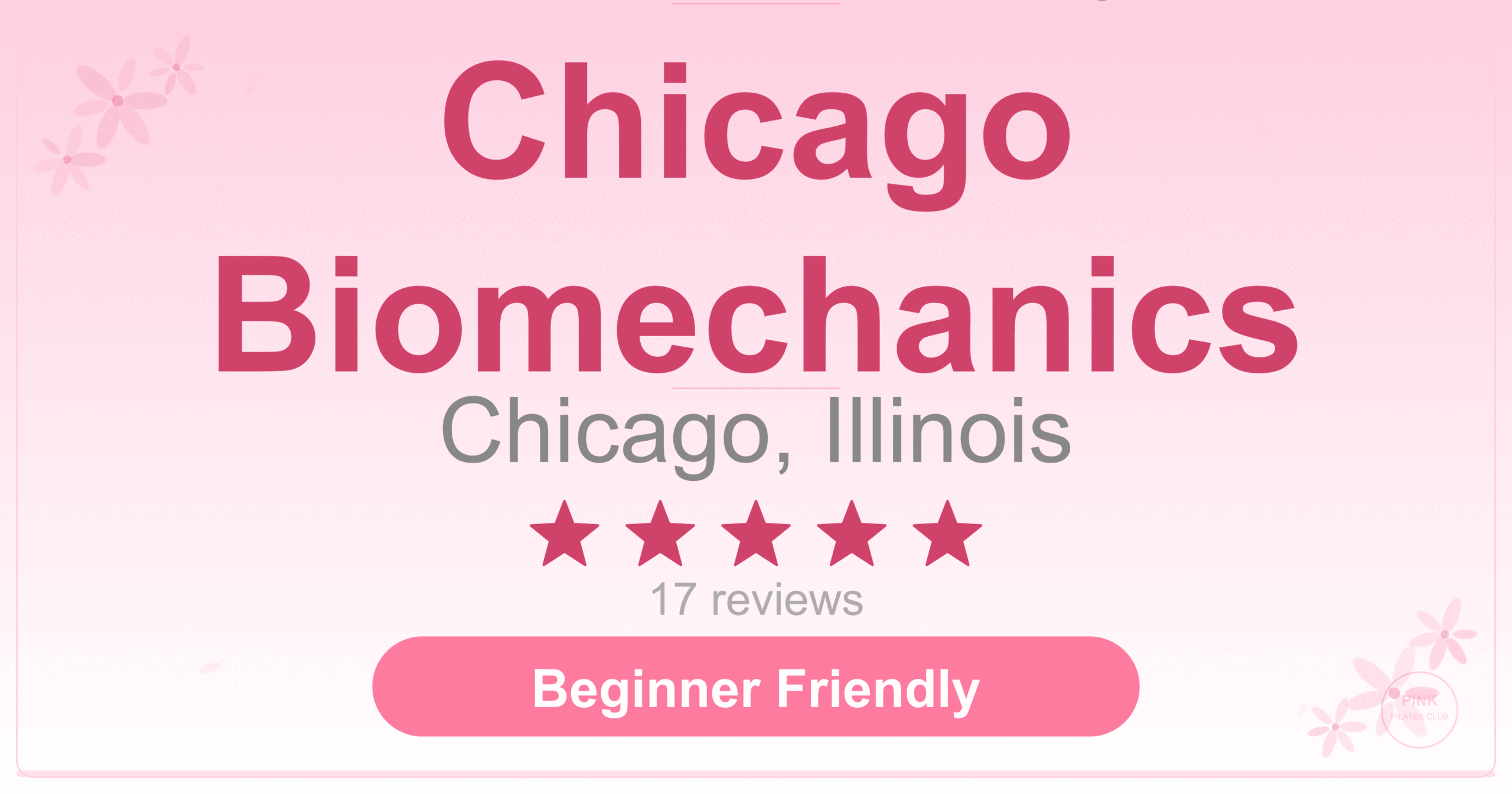 Chicago Biomechanics Pilates Studio