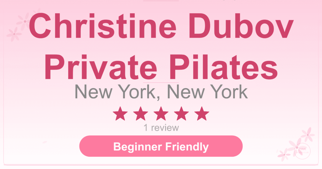 Christine Dubov Private Pilates Pilates Studio