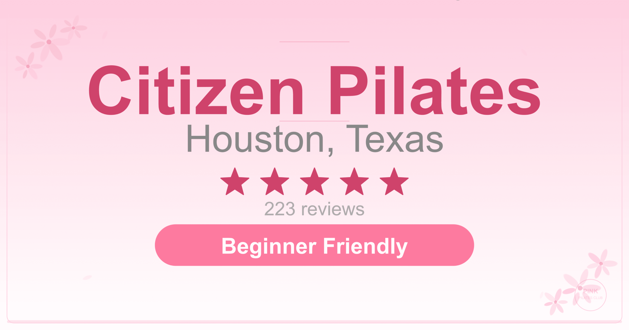 Citizen Pilates Pilates Studio