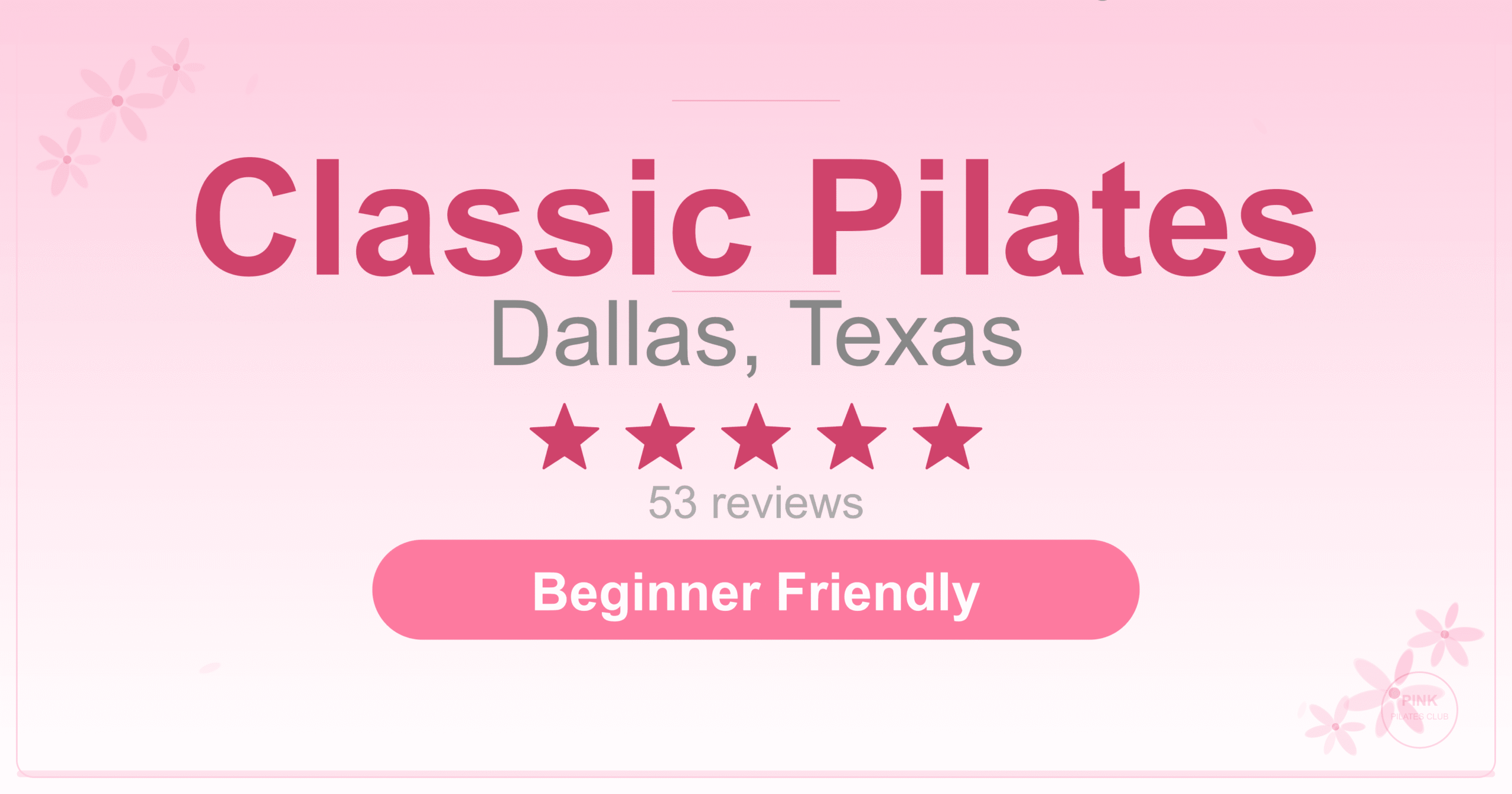 Classic Pilates Pilates Studio