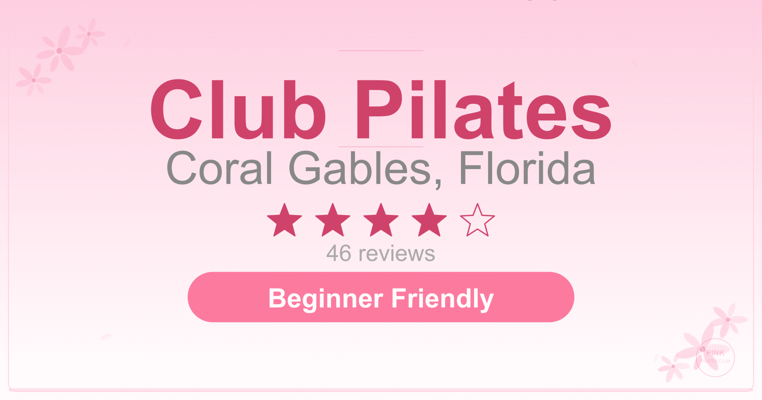 Club Pilates Pilates Studio