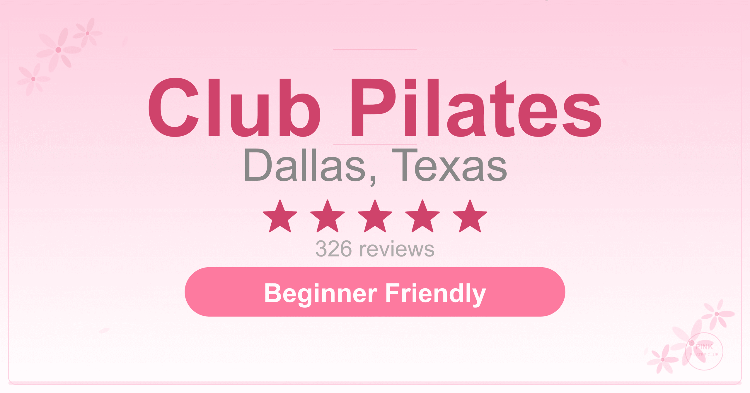 Club Pilates Pilates Studio