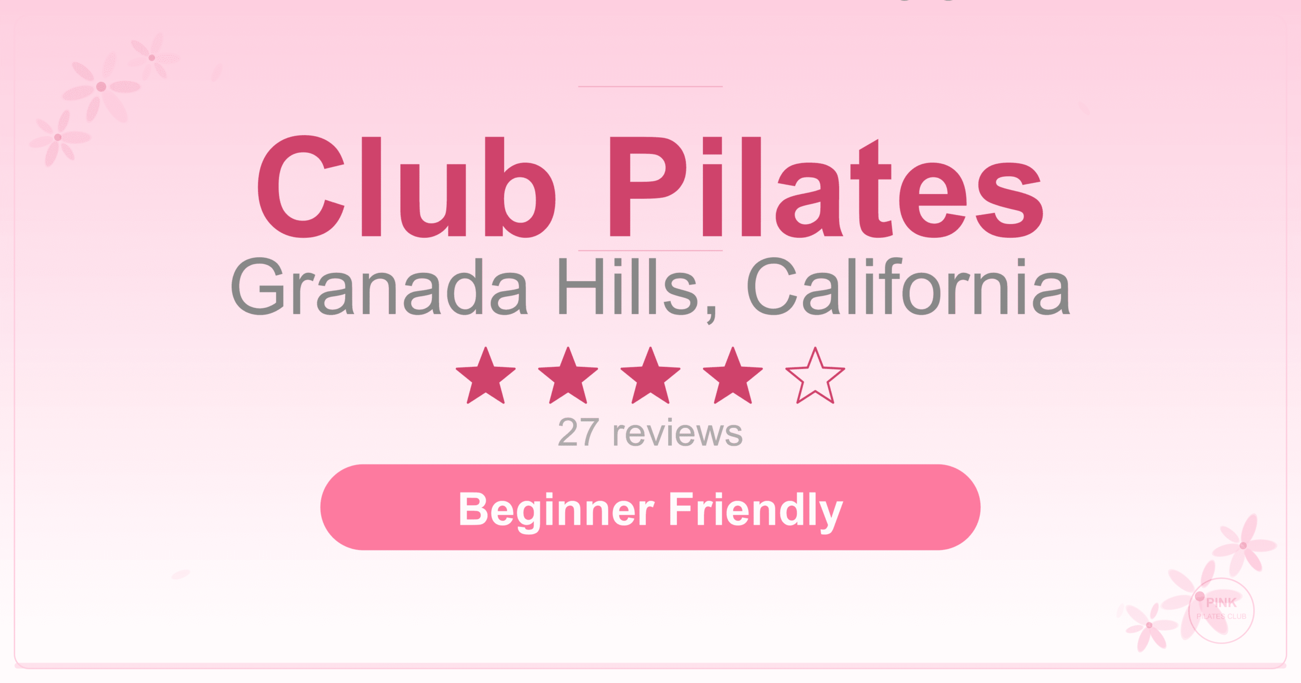 Club Pilates Pilates Studio