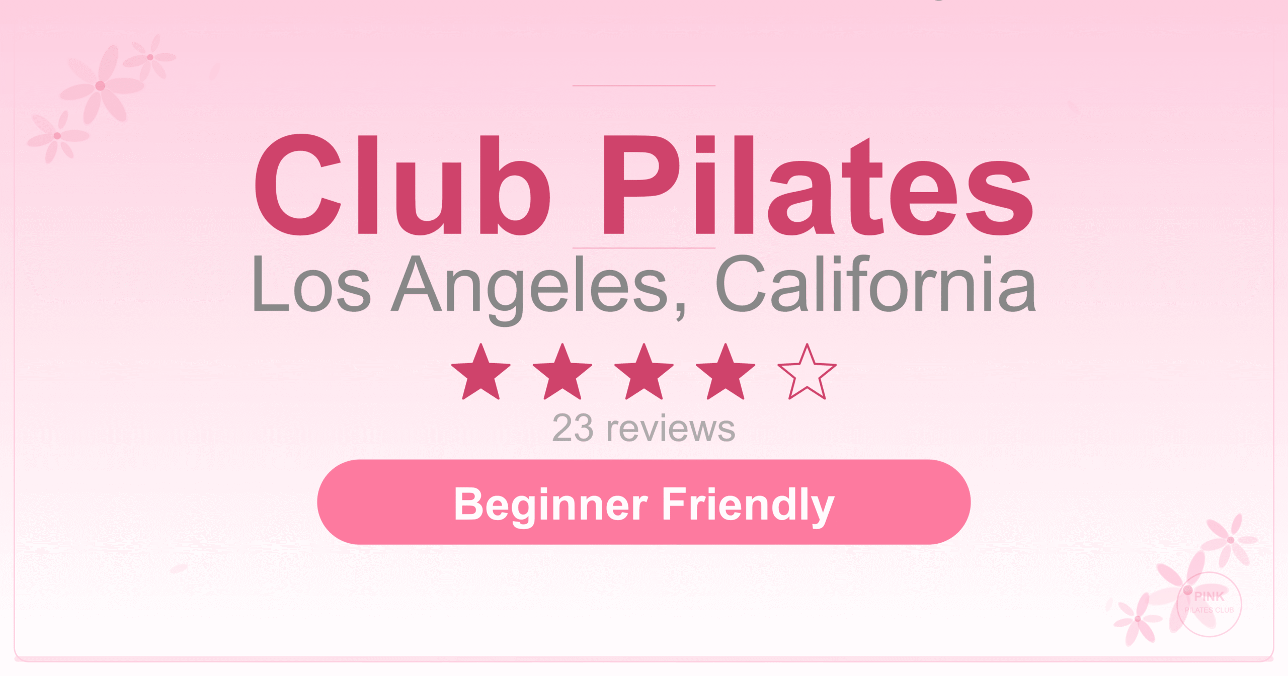 Club Pilates Pilates Studio
