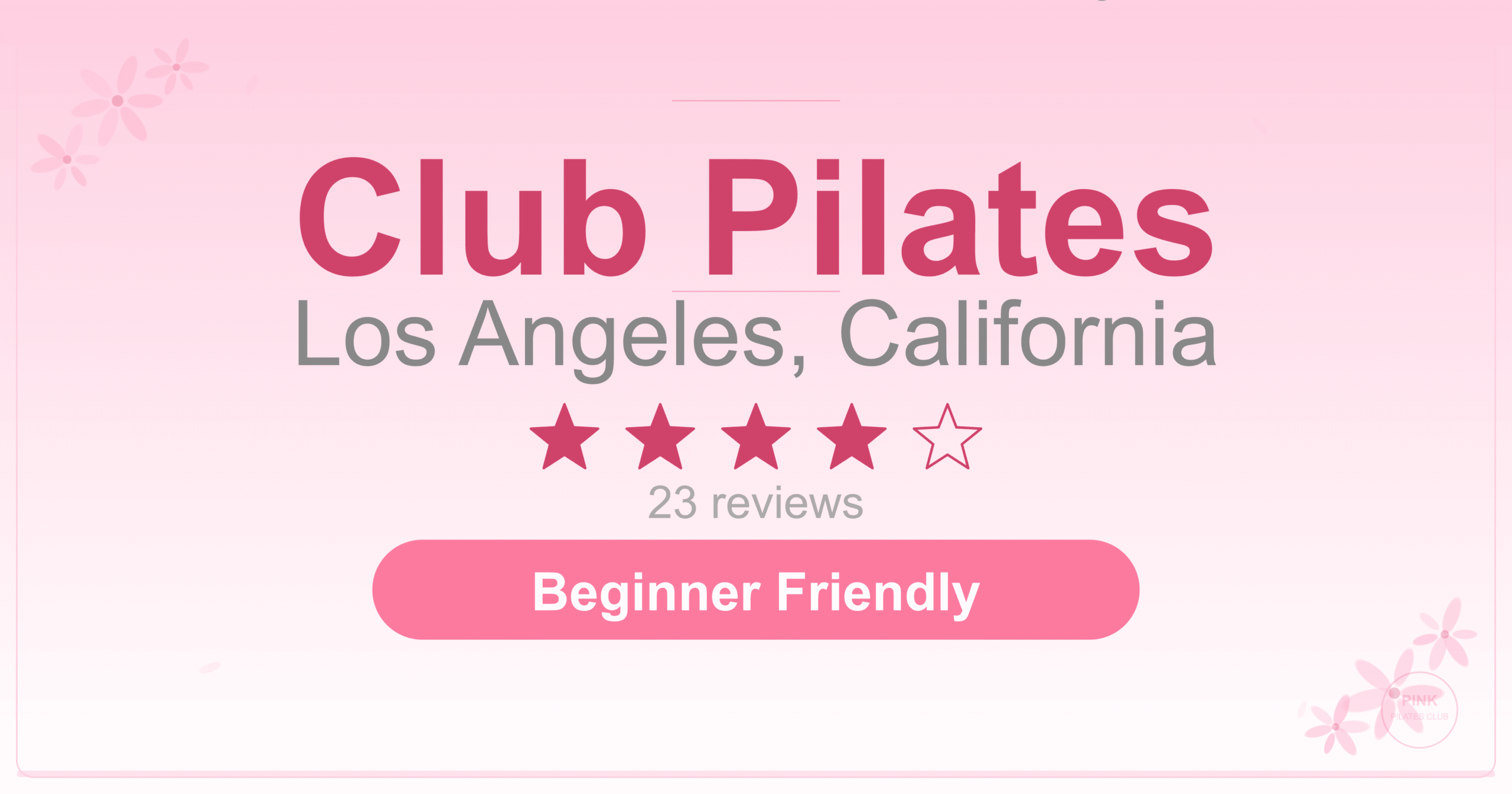 Club Pilates Pilates Studio