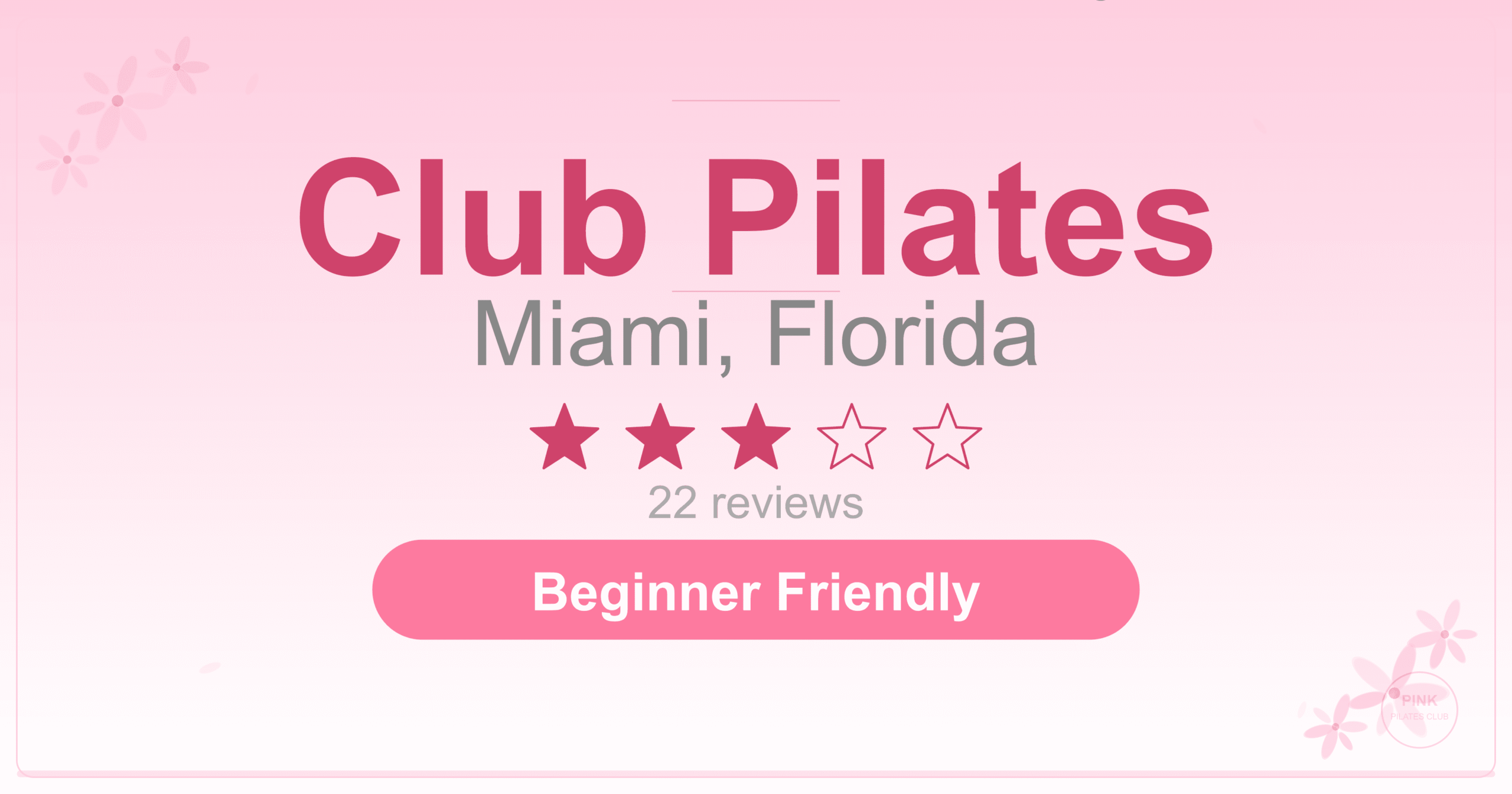 Club Pilates Pilates Studio