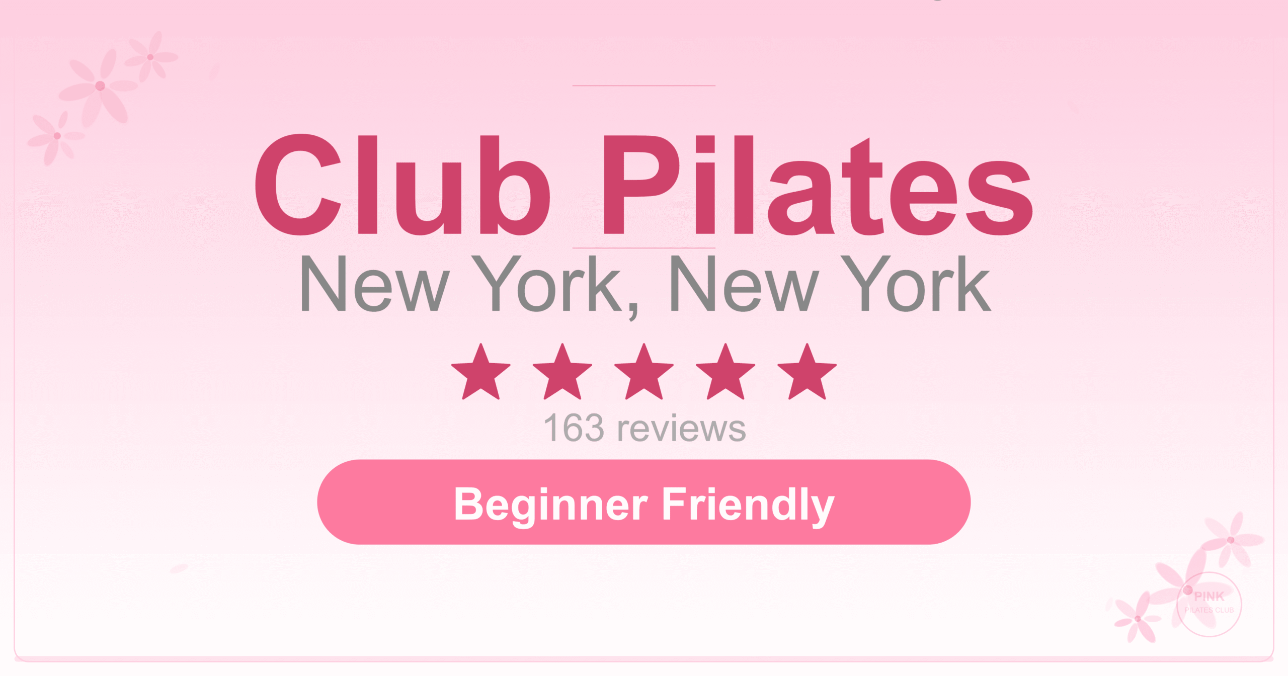 Club Pilates Pilates Studio