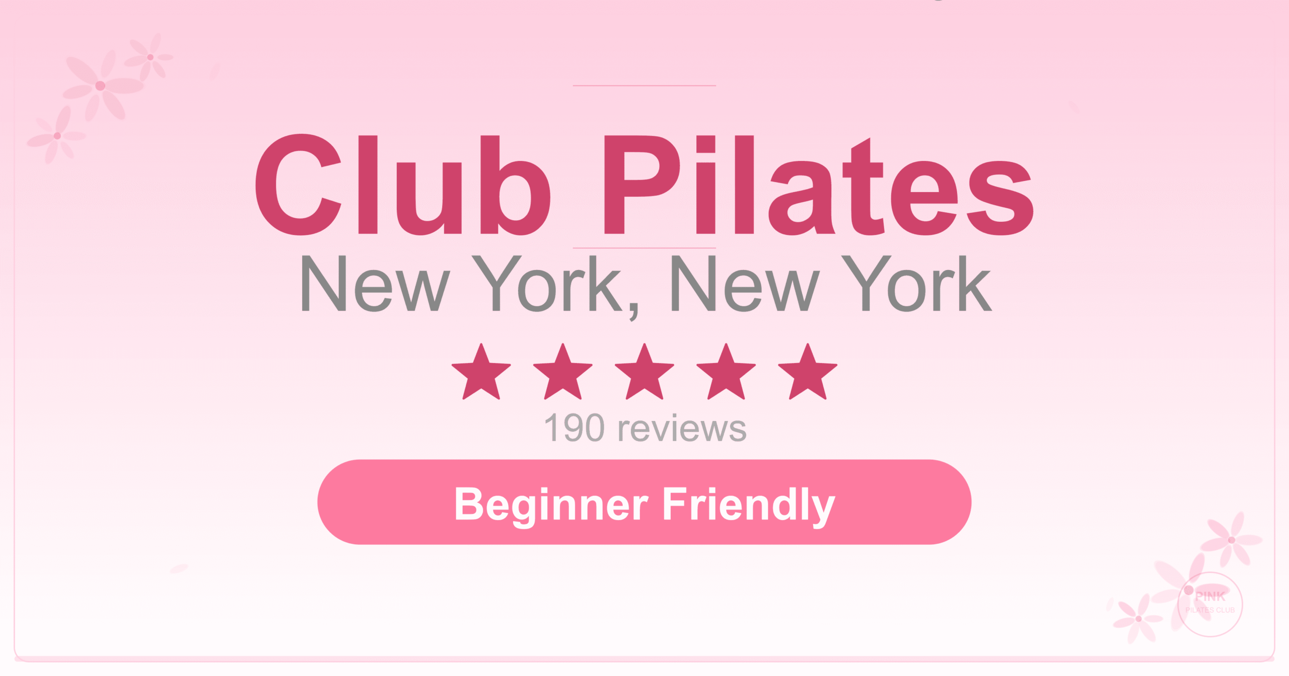 Club Pilates Pilates Studio