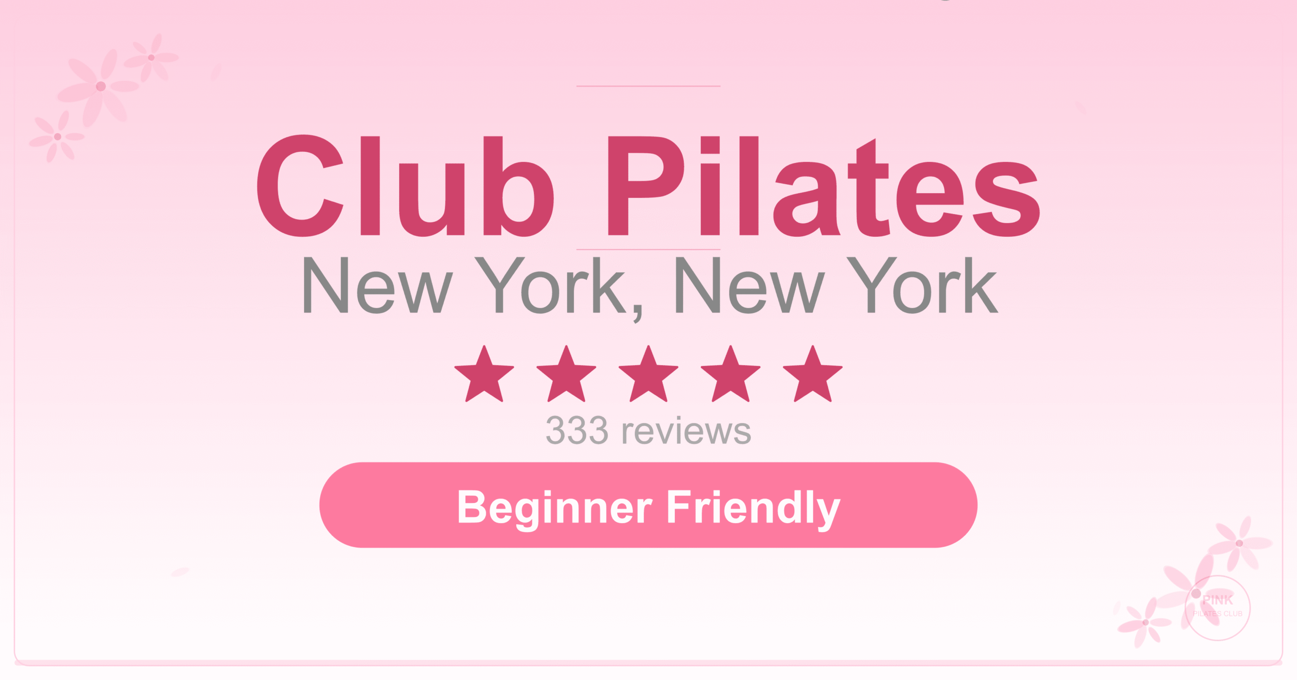 Club Pilates Pilates Studio