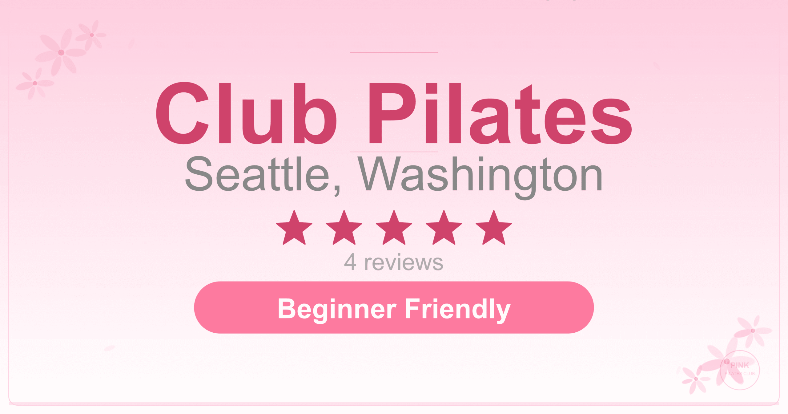 Club Pilates Pilates Studio