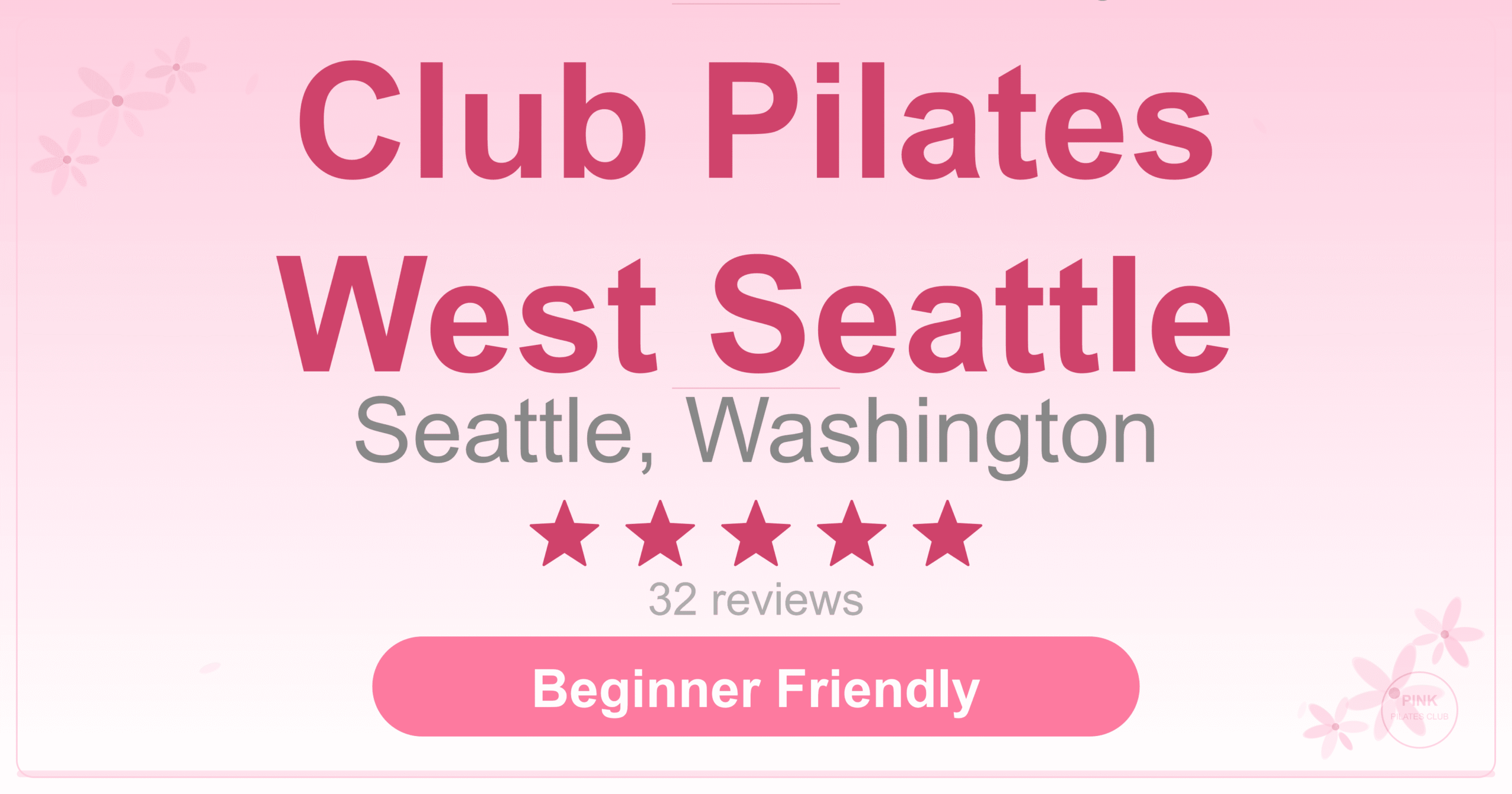 Club Pilates West Seattle Pilates Studio