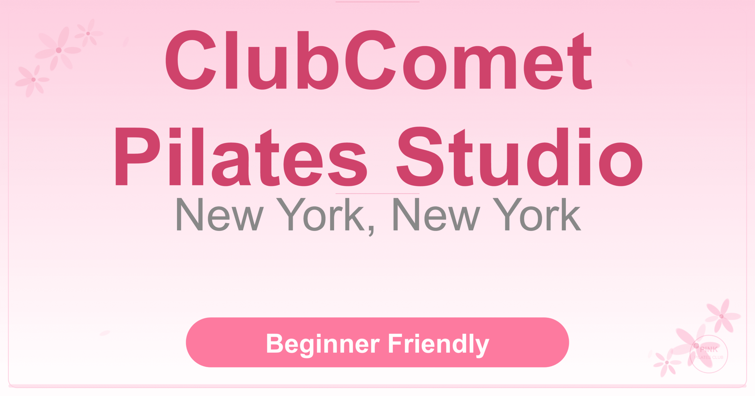 ClubComet Pilates Studio Pilates Studio
