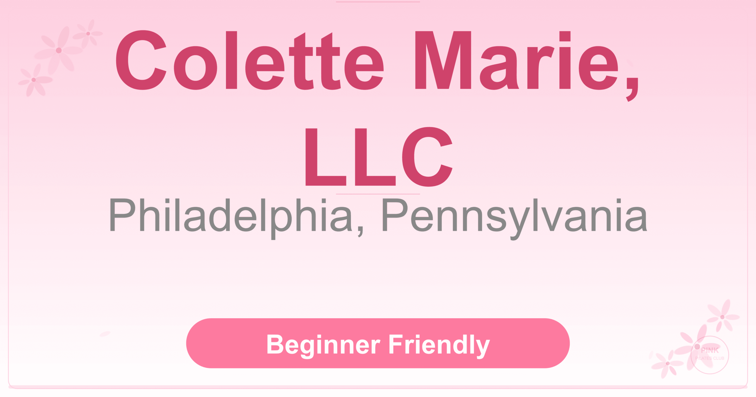 Colette Marie, LLC Pilates Studio