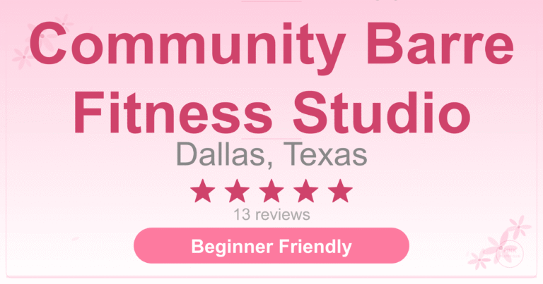 Community Barre Fitness Studio Pilates Studio