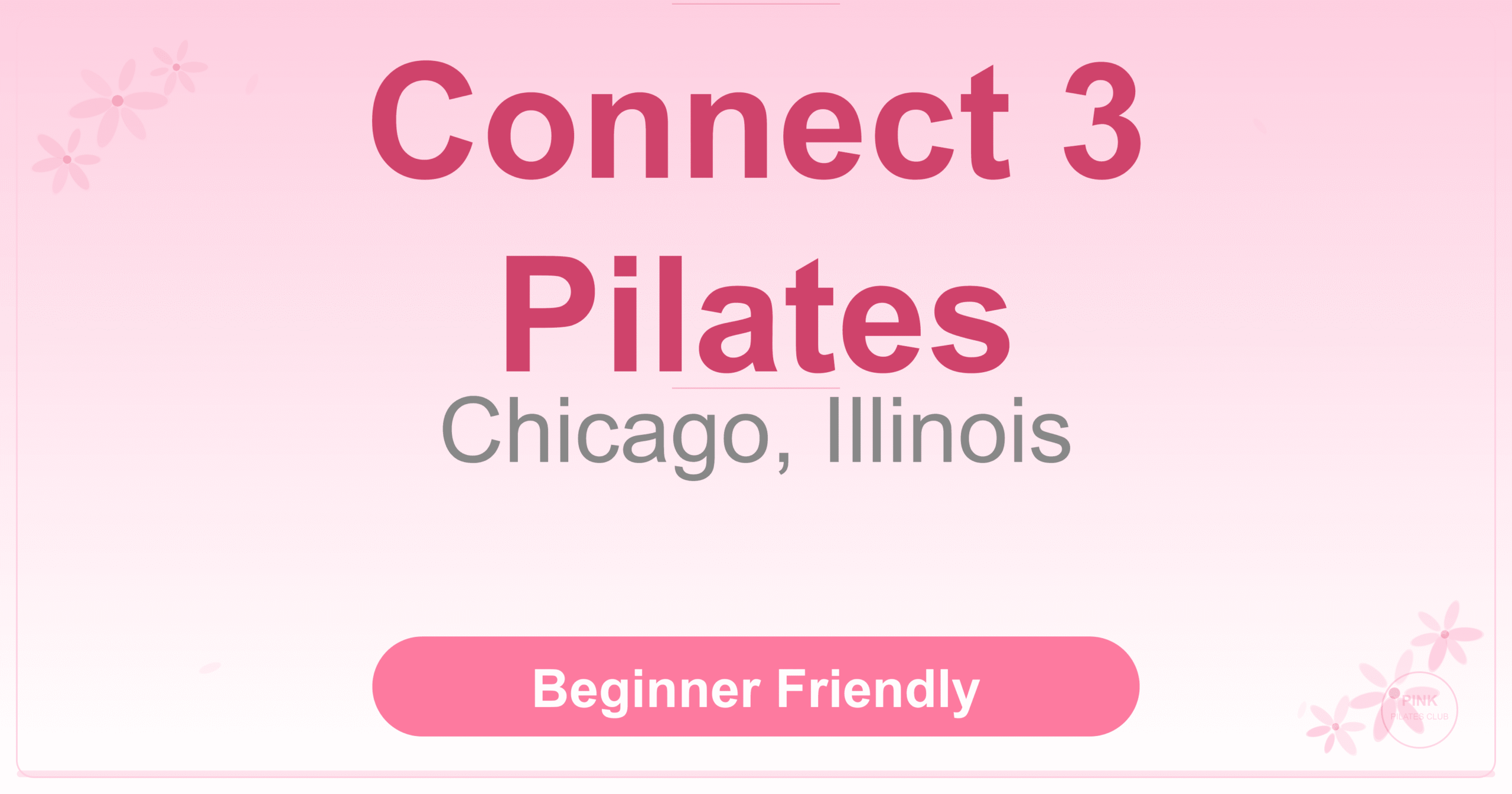 Connect 3 Pilates Pilates Studio