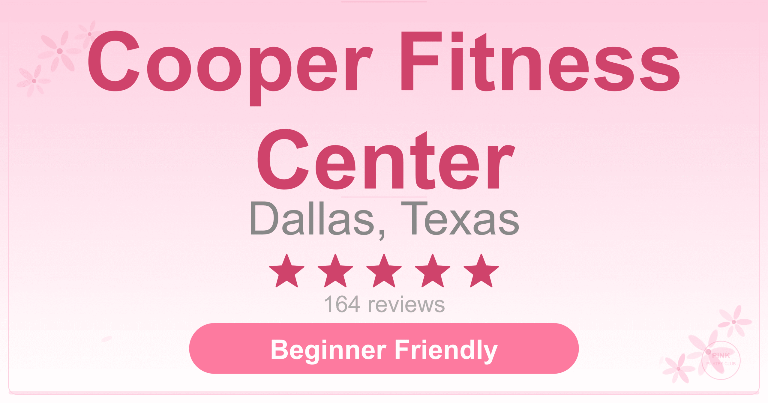 Cooper Fitness Center Pilates Studio