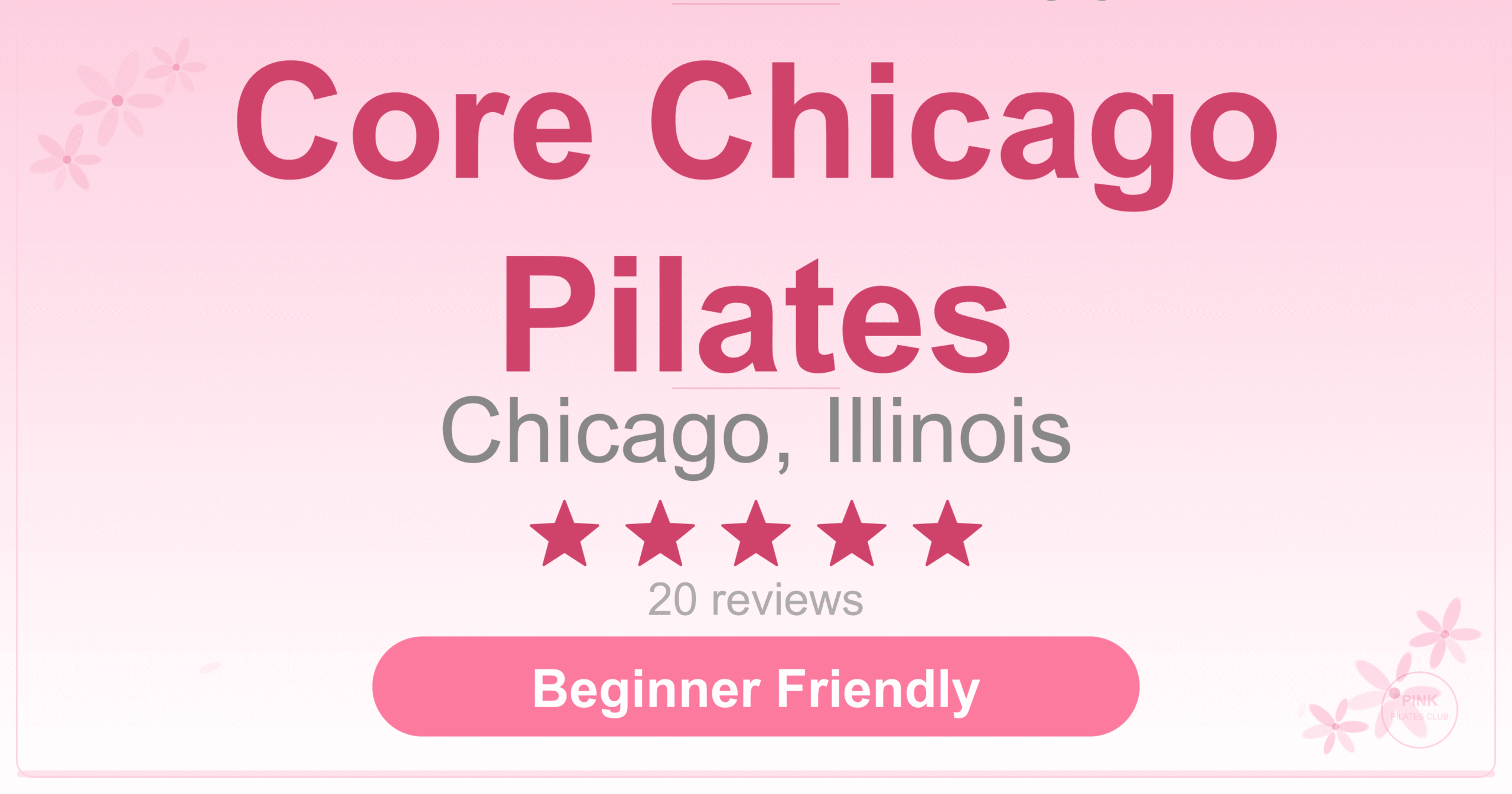 Core Chicago Pilates Pilates Studio