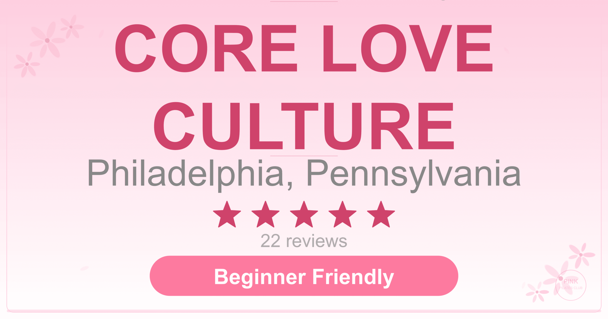 CORE LOVE CULTURE Pilates Studio
