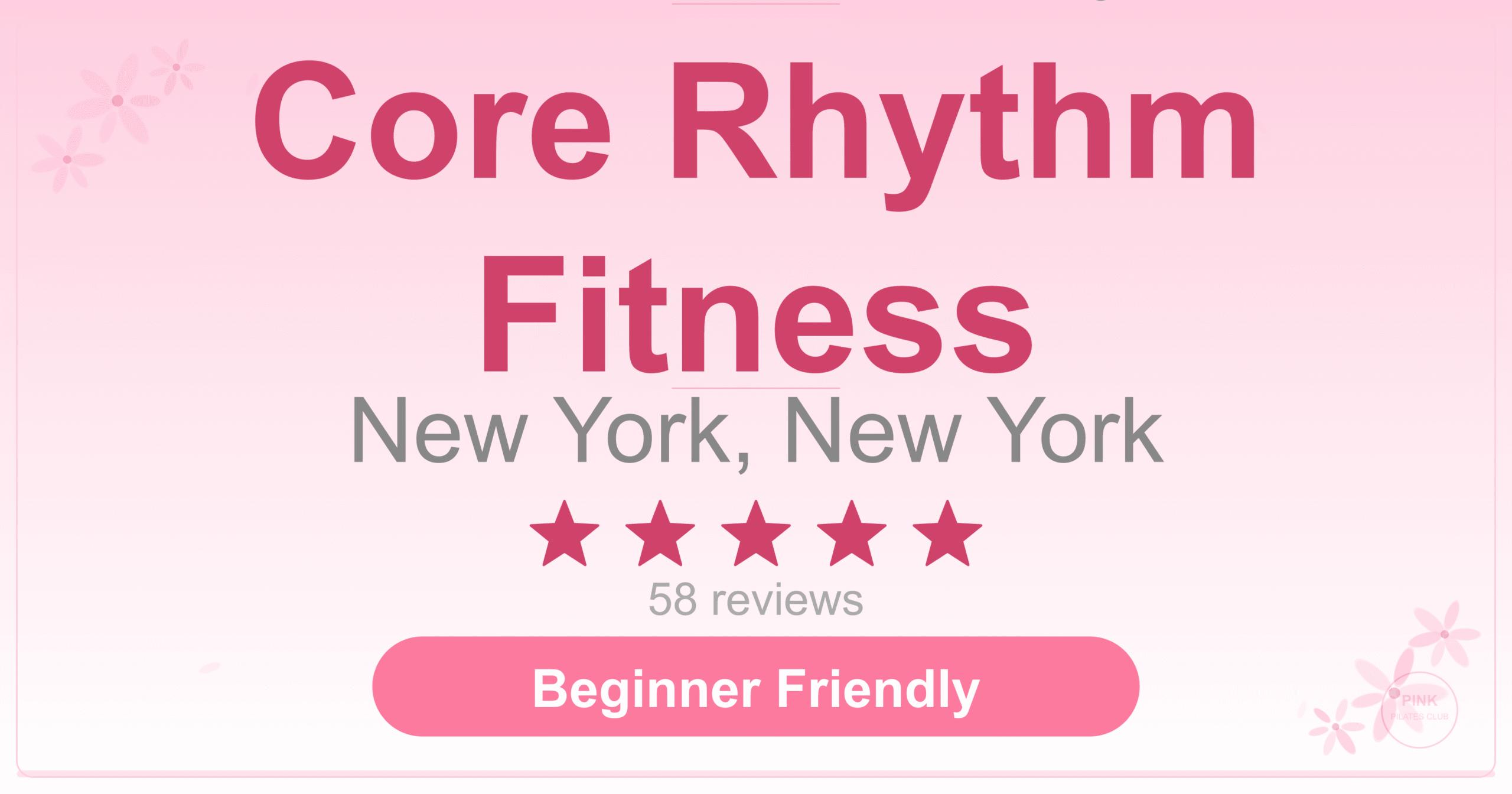 Core Rhythm Fitness Pilates Studio
