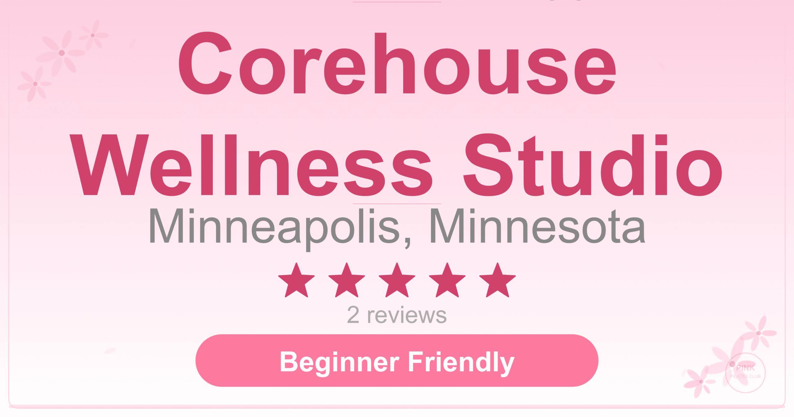 Corehouse Wellness Studio Pilates Studio