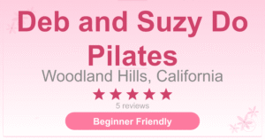 Deb and Suzy Do Pilates