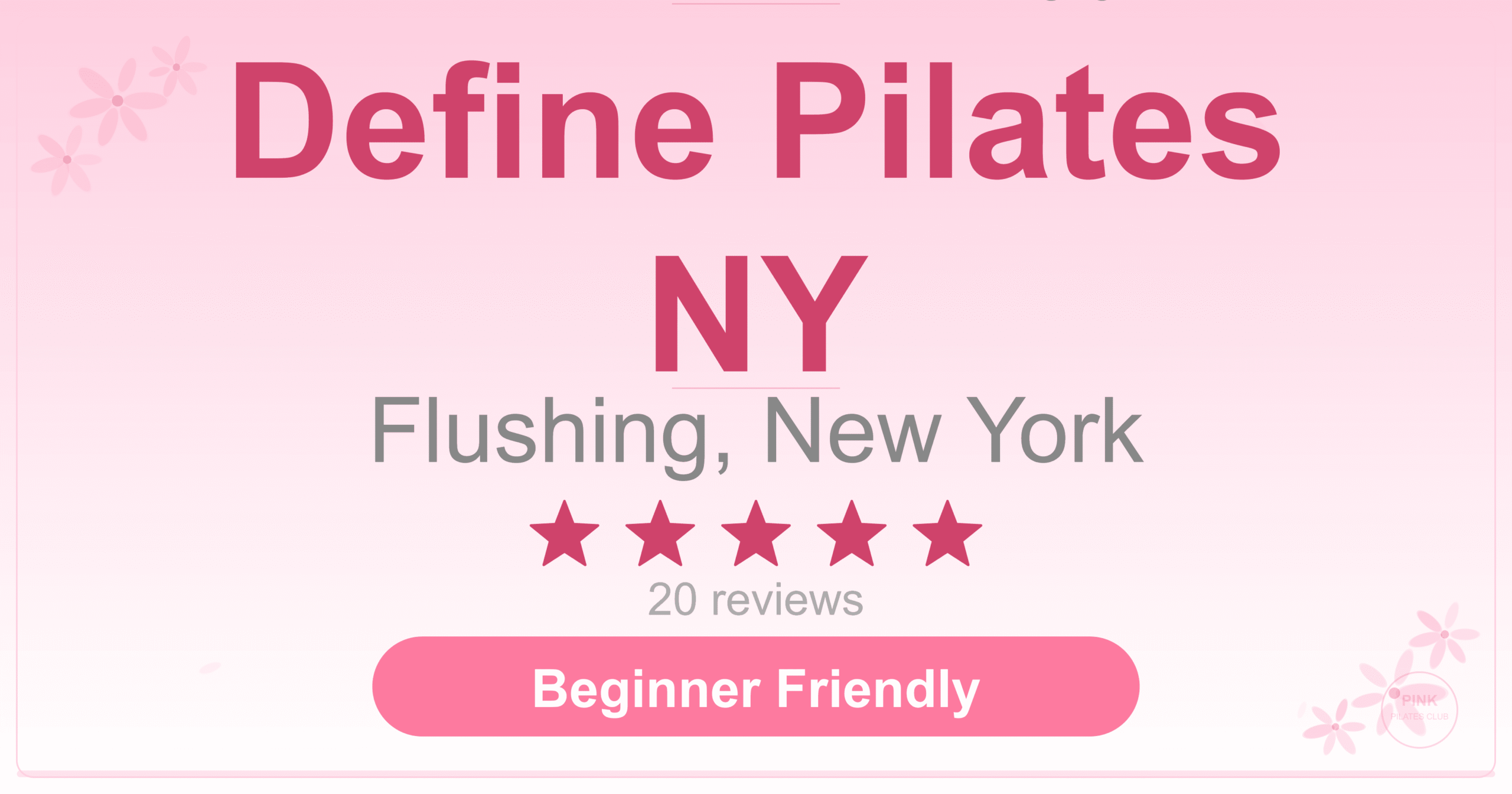 Define Pilates NY Pilates Studio